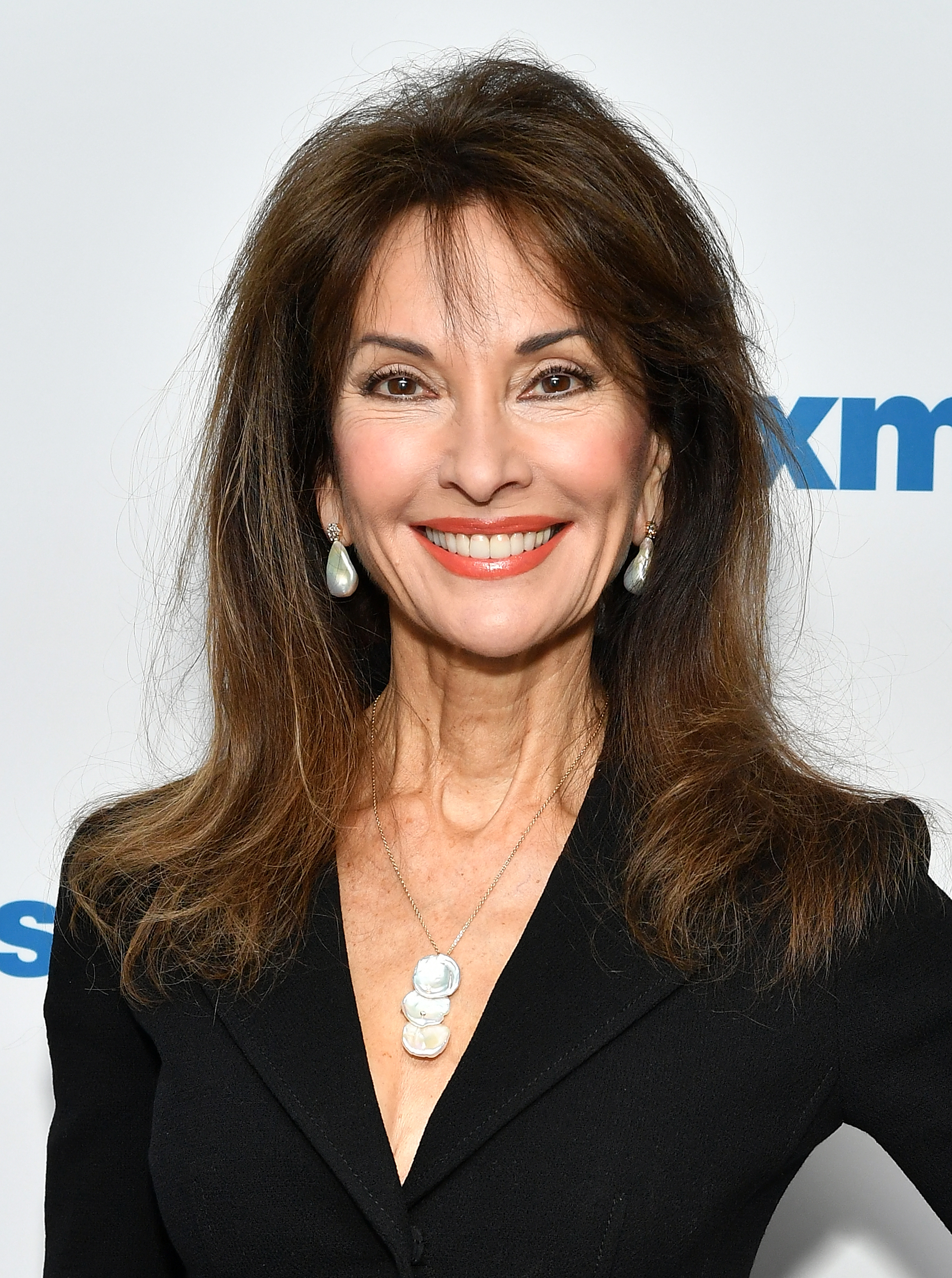 Susan Lucci visits SiriusXM Studios in New York City on April 5, 2019. | Source: Getty Images