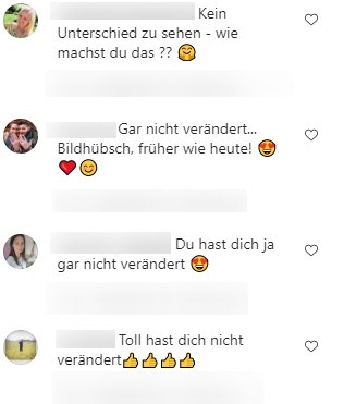 Screenshot des Kommentarbereichs des Fotos, das von Jennifer Siemann geteilt wurde | Quelle: Instagram/jennifer.siemann.official
