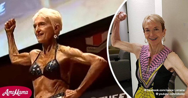 Meet the 75-year-old bodybuilding granny who reveals the strict diet that keeps  her in shape