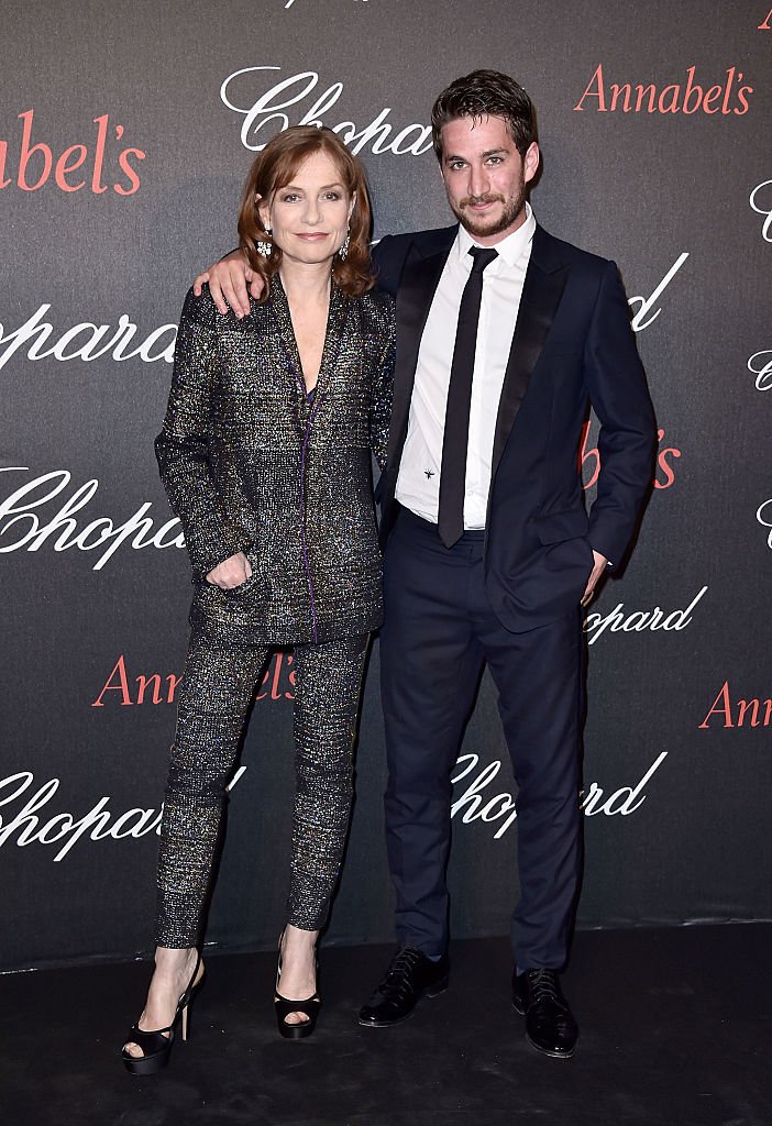Isabelle Huppert et son fils Lorenzo au festival de Cannes en 2016. l Source : Getty Images