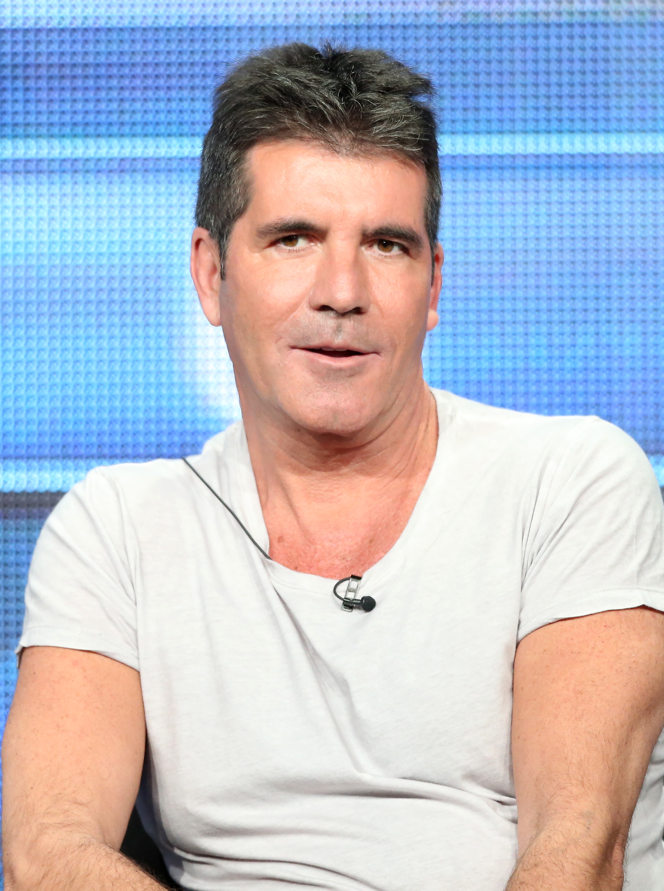 Simon Cowell at the 2013 Summer TCA Tour in Beverly Hills | Source: Getty Images