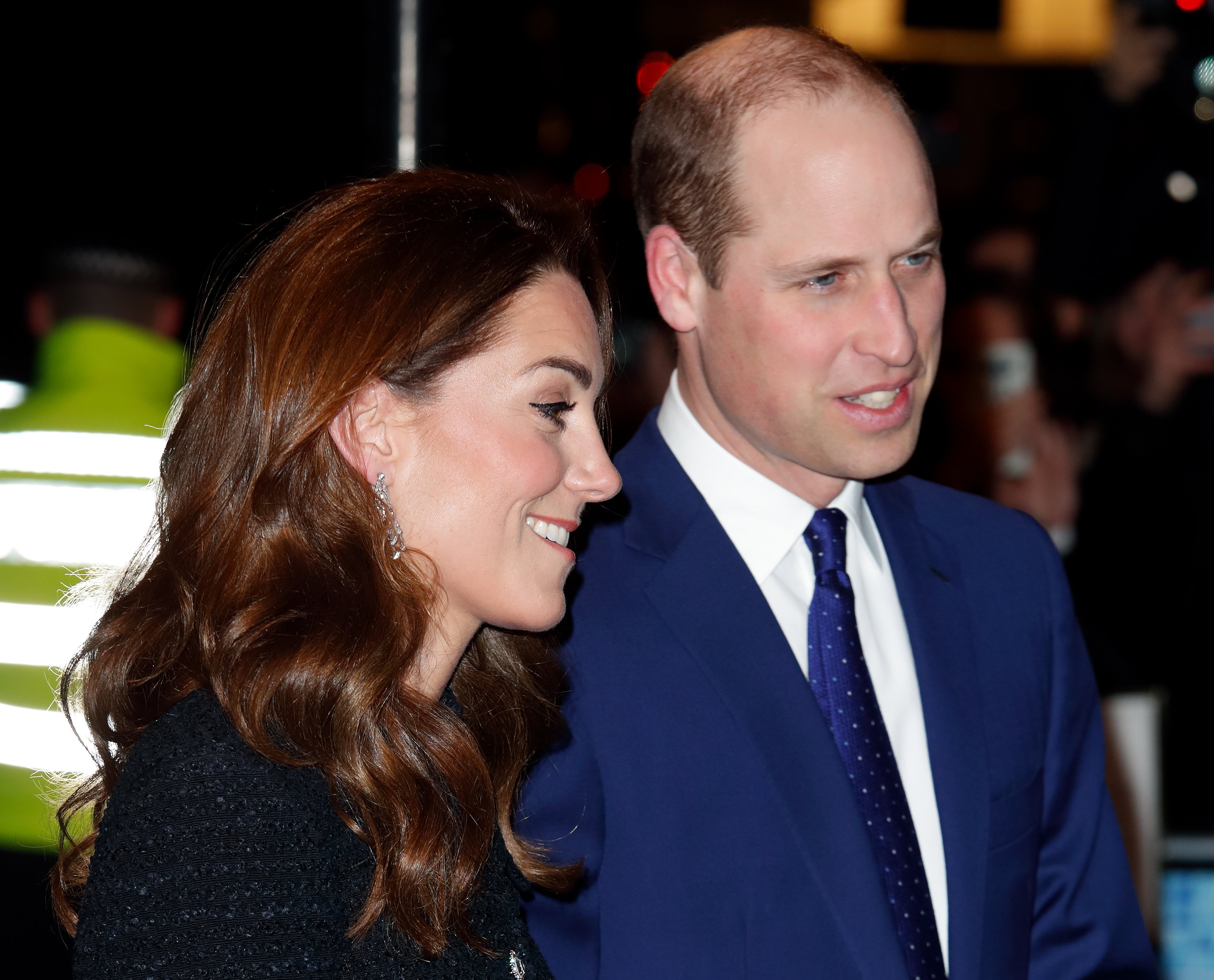 Catherine, Duchess of Cambridge and Prince William, Duke of Cambridge attend a charity performance of "Dear Evan Hansen" in aid of The Royal Foundation at the Noel Coward Theatre on February 25, 2020 in London, England. | Source: Getty Images