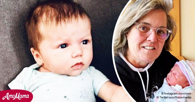 Proud Grandma Rosie O'Donnell shares photo of her newborn granddaughter