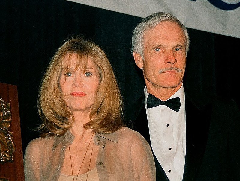 Ted Turner and ex-wife Jane Fonda circa 1993 | Source Getty Images