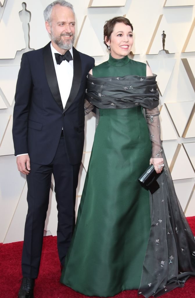 Ed Sinclair and Olivia Colman attend the 91st Annual Academy Awards at Hollywood and Highland | Getty Images