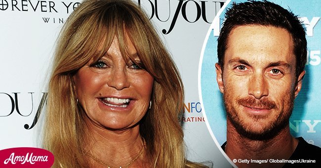 Goldie Hawn, 72, shares a cute throwback photo of her son Oliver Hudson when he was 3-year-old