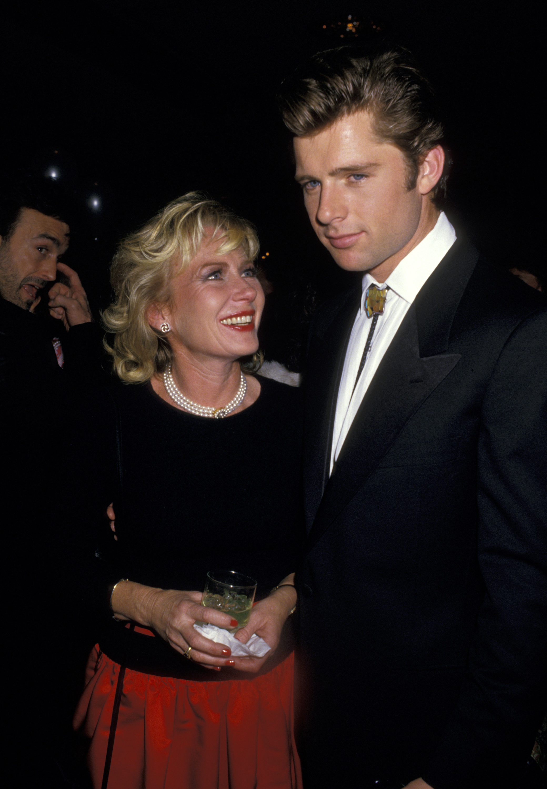 The actress and Maxwell Caulfield during 4th Annual American Cinema Awards on January 9, 1987, in Beverly Hills, California. | Source: Getty Images