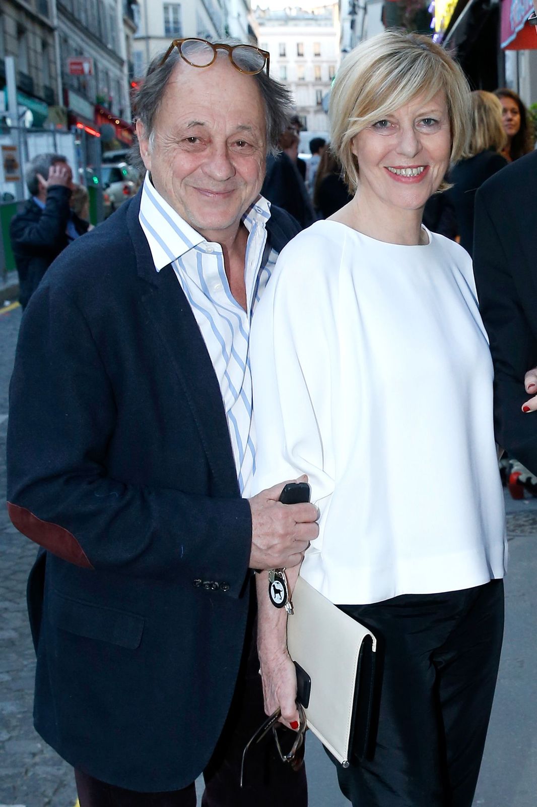 Chantal Ladesou et son compagnon Michel Ansault. | Photo : Getty Images Chantal Ladesou et son compagnon Michel Ansault. | Photo : Getty Images