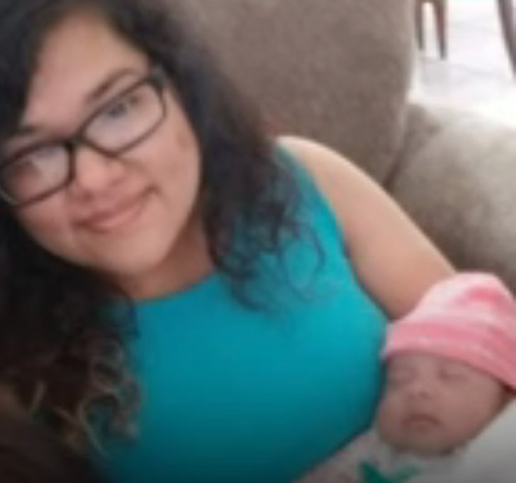 Madre conoció a su hija un mes después de su nacimiento a causa del COVID-19. | Foto: YouTube/Good Morning America
