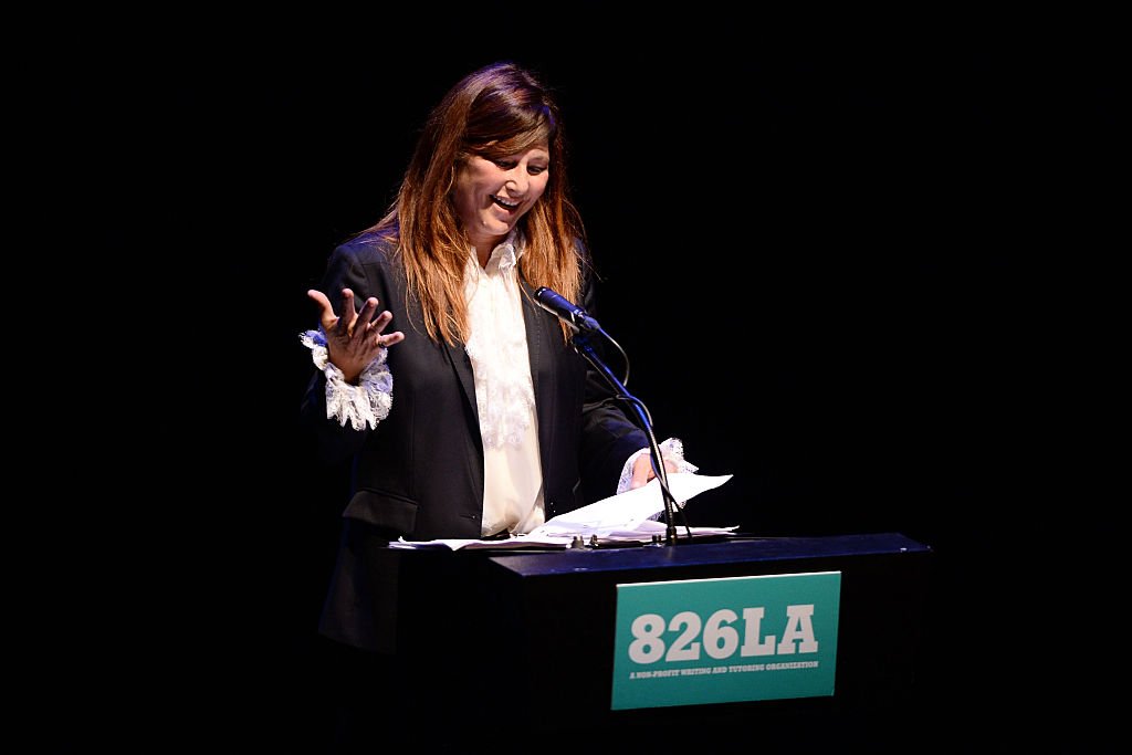 Actress Catherine Keener speaks onstage during 826LA's Tell Me A Story at The Wiltern on June 2, 2016. | Photo: Getty Images