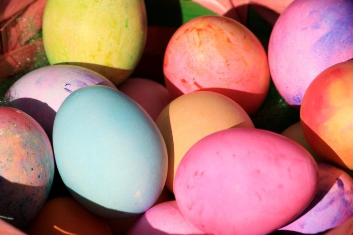 Huevo decorados para Pascua. | Imagen: Pixnio