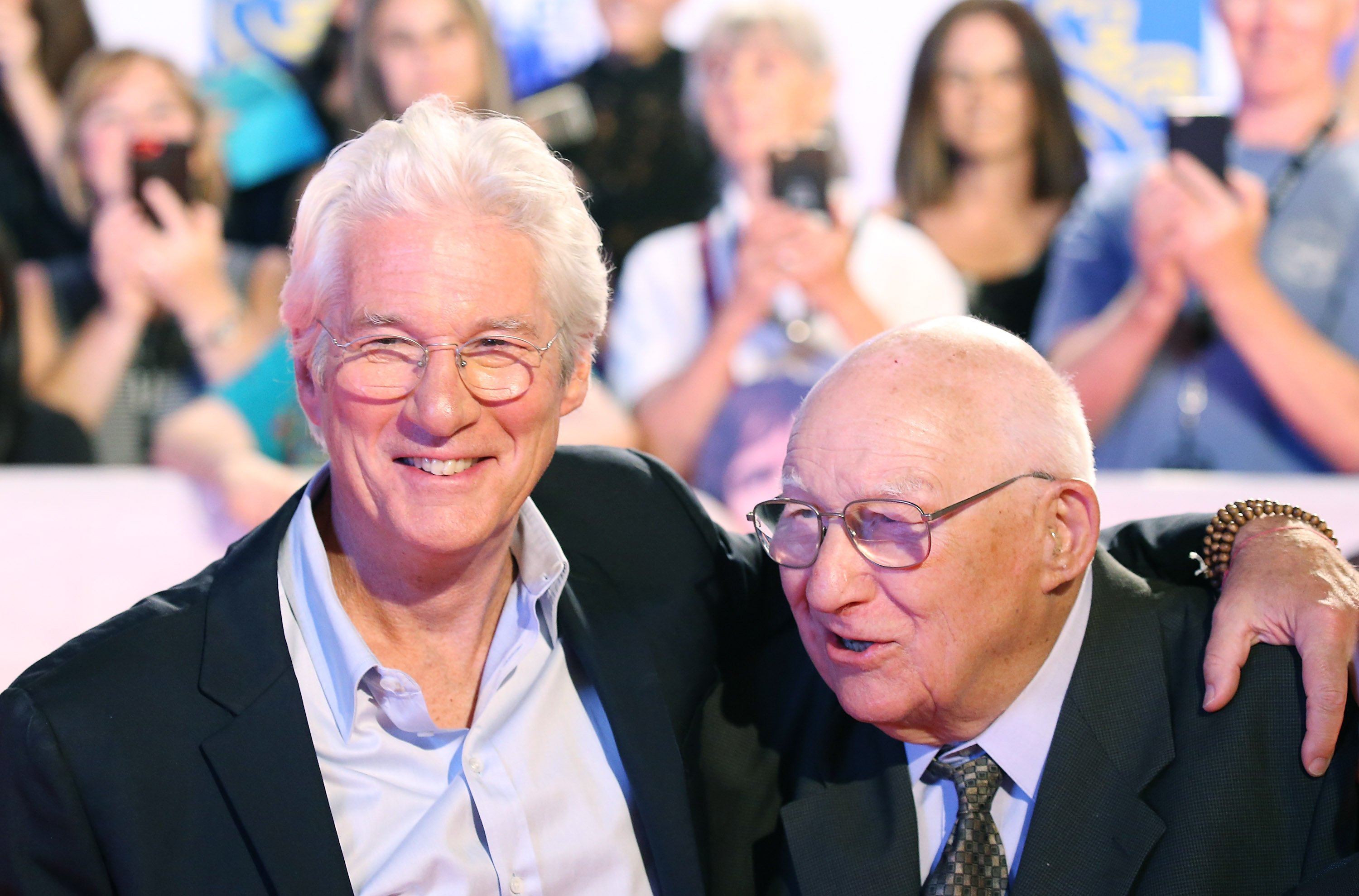Richard Gere and his father, Homer George Gere at the "Three Christs" premiere - 2017 TIFF - Premieres, Photo Calls and Press Conferences held on September 14, 2017 in Toronto, Canada. | Source: Getty Images