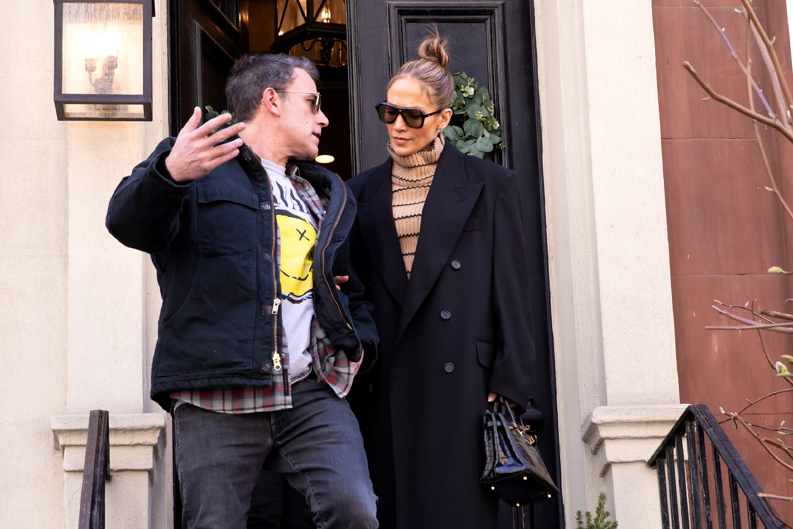 Ben Affleck and Jennifer Lopez spotted in New York on March 30, 2024. | Source: Getty Images