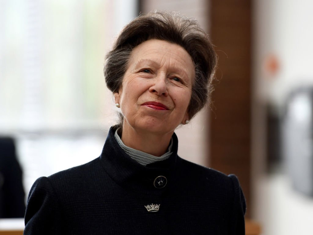 Princess Anne, Princess Royal officially opens the UK Hydrographic Office headquarters on April 25, 2019, in Taunton, England. | Source: Getty Images.