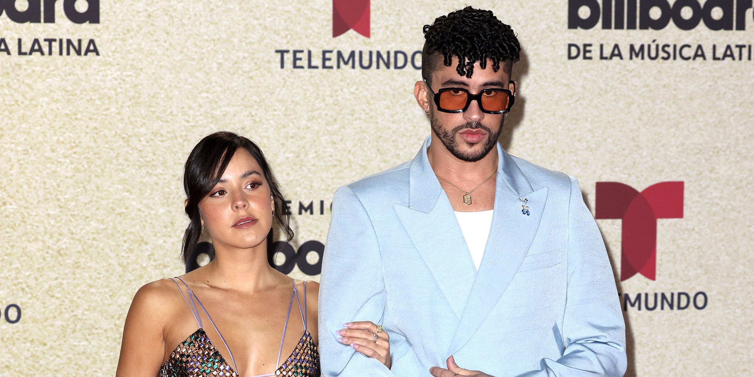 Bad Bunny and Gabriela Berlingeri | Source: Getty Images