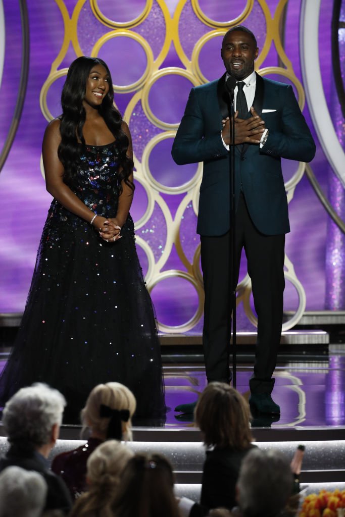 Idris Elba presents Miss Golden Globe 2019 Isan Elba onstage during the 76th Annual Golden Globe Awards at The Beverly Hilton Hotel on January 06, 2019, in Beverly Hills, California. | Source: Getty Images.