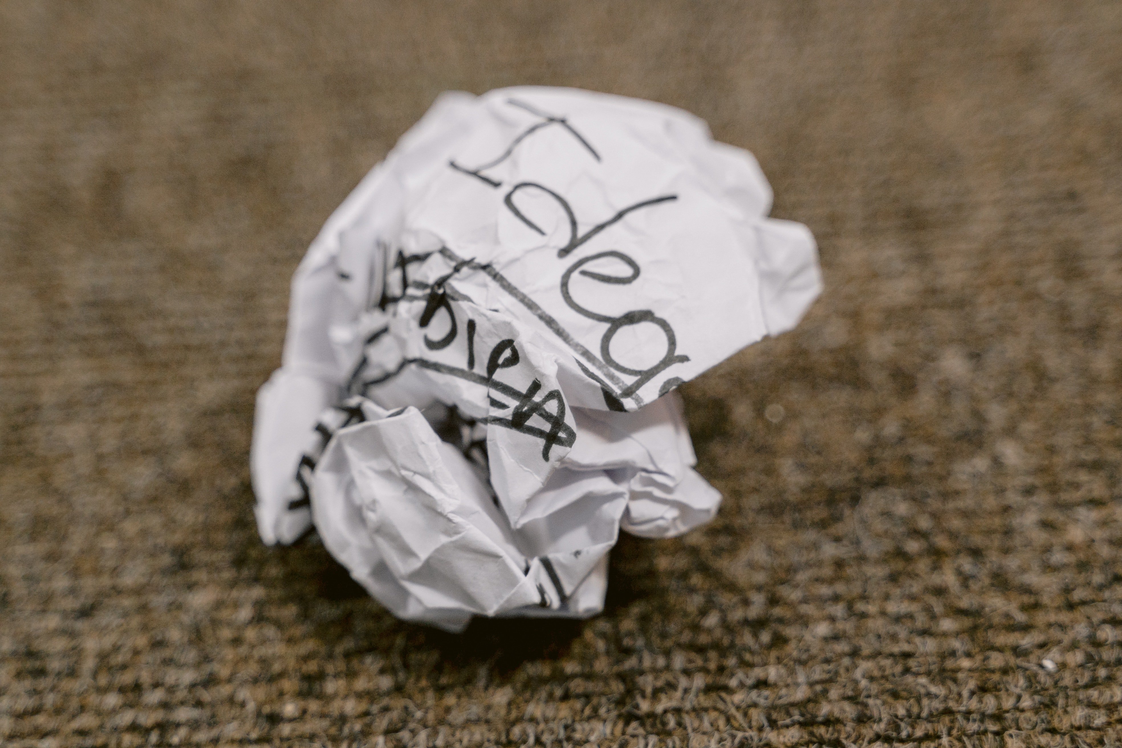 The crumpled piece of paper brought Shirley to tears. | Source: Pexels