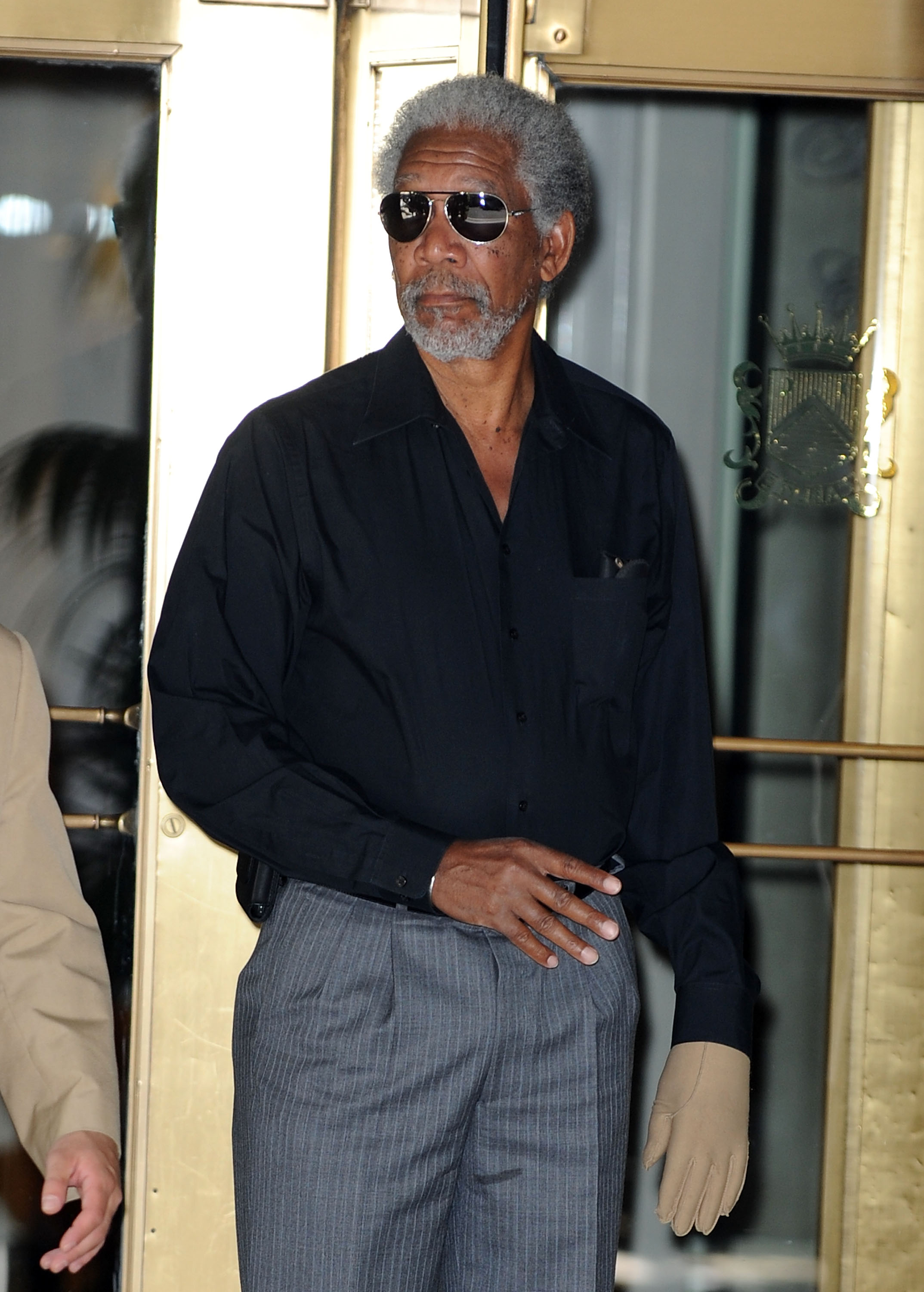 Morgan Freeman in Manhattan on July 18, 2009 in New York City | Source: Getty Images