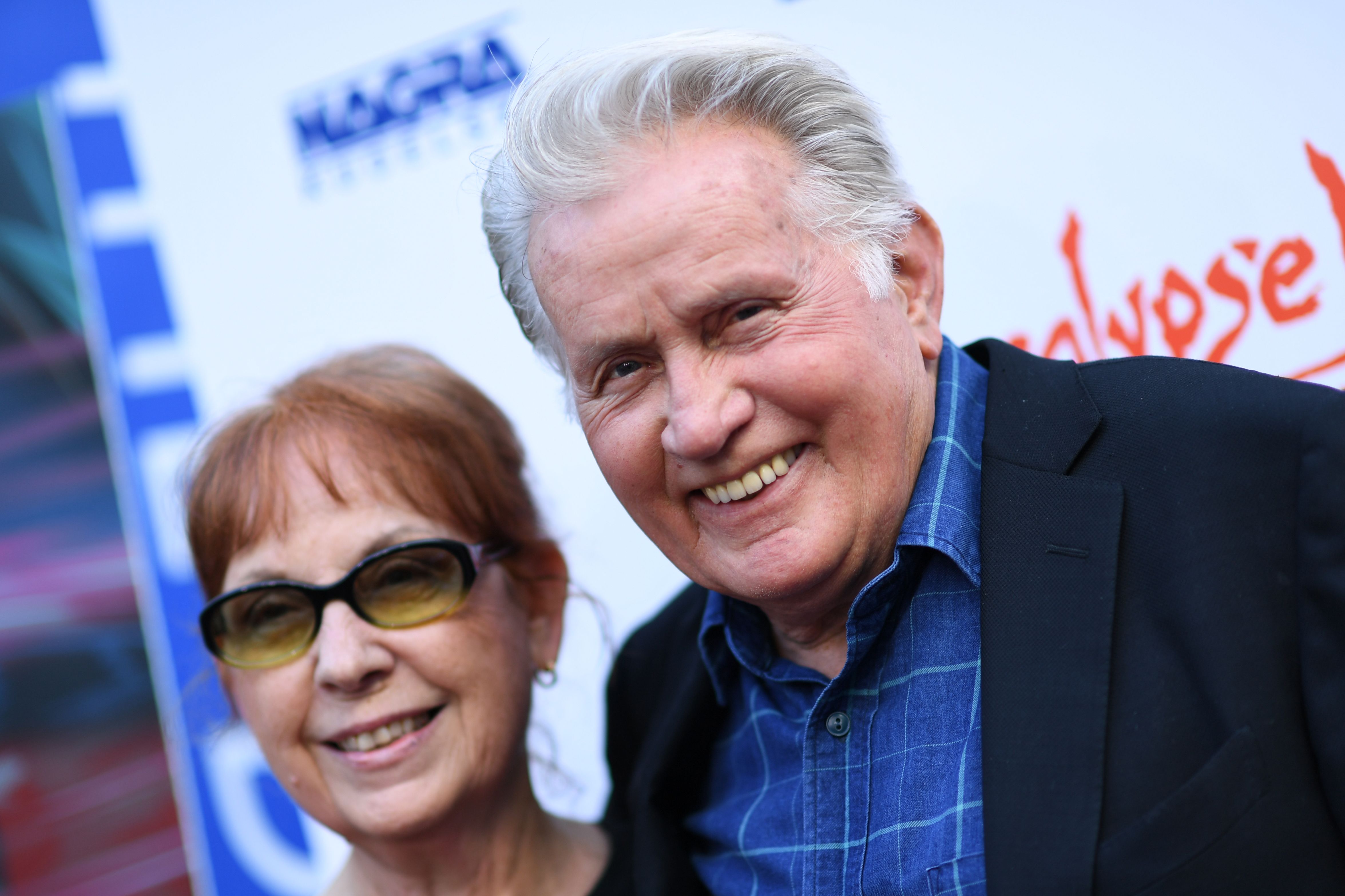 Martin Sheen and Janet Templeton attend the "Apocalypse Now" Final Cut red carpet screening in Los Angeles on August 12, 2019.┃Source: Getty Images