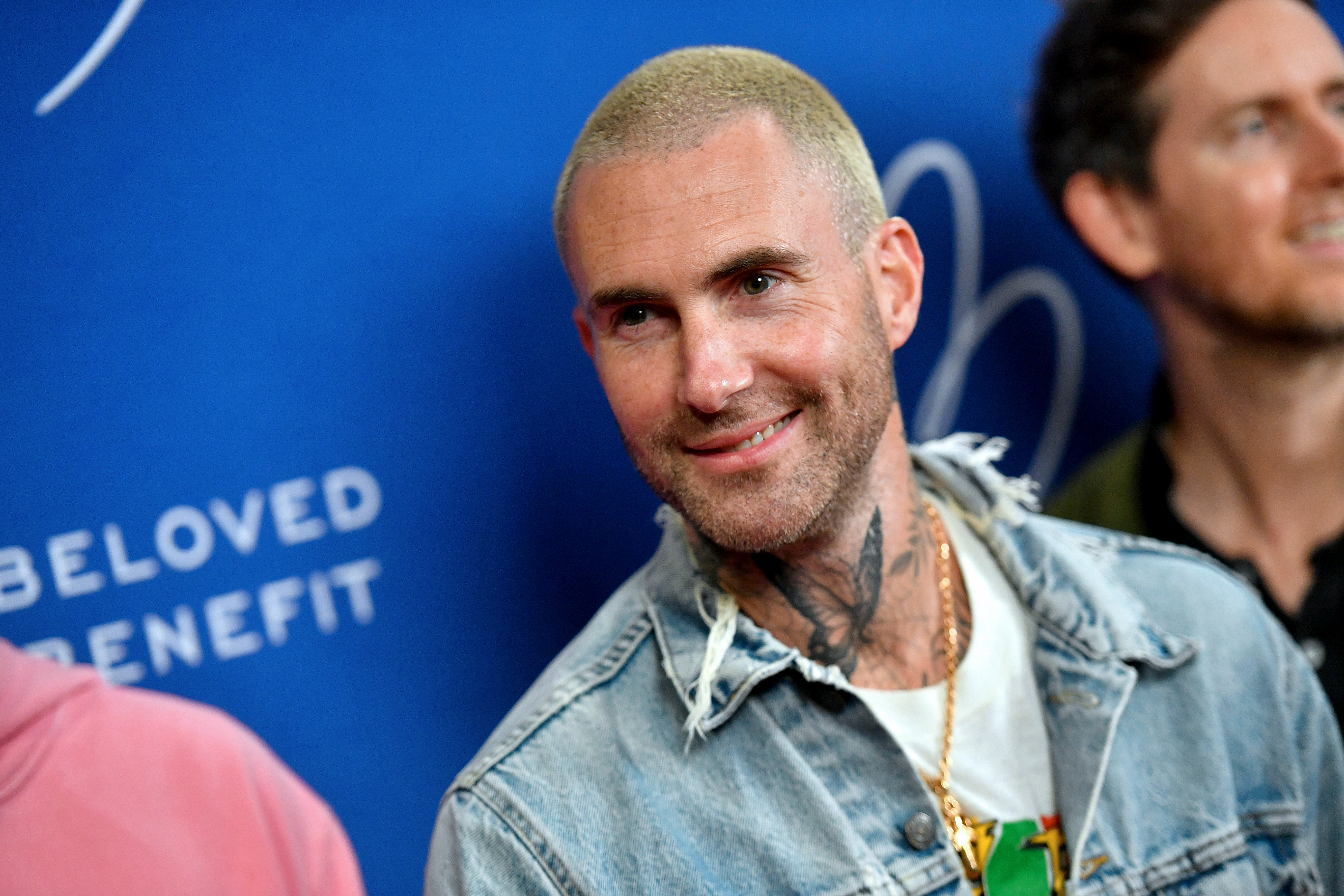 Adam Levine attends the Beloved Benefit at Mercedes-Benz Stadium on July 7, 2022, in Atlanta, Georgia.