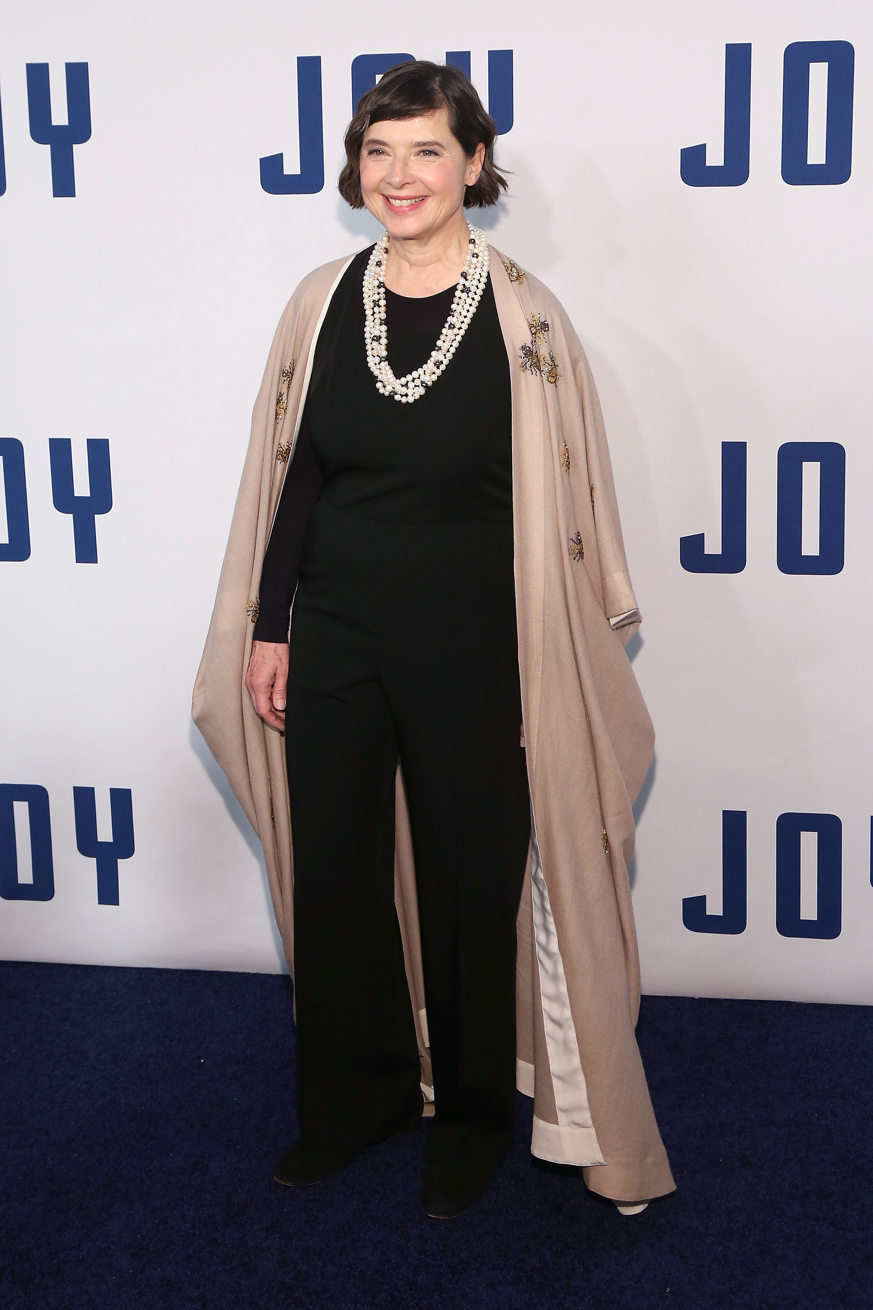 Isabella Rossellini at the premiere of "Joy" on December 13, 2015, in New York. | Source: Getty Images