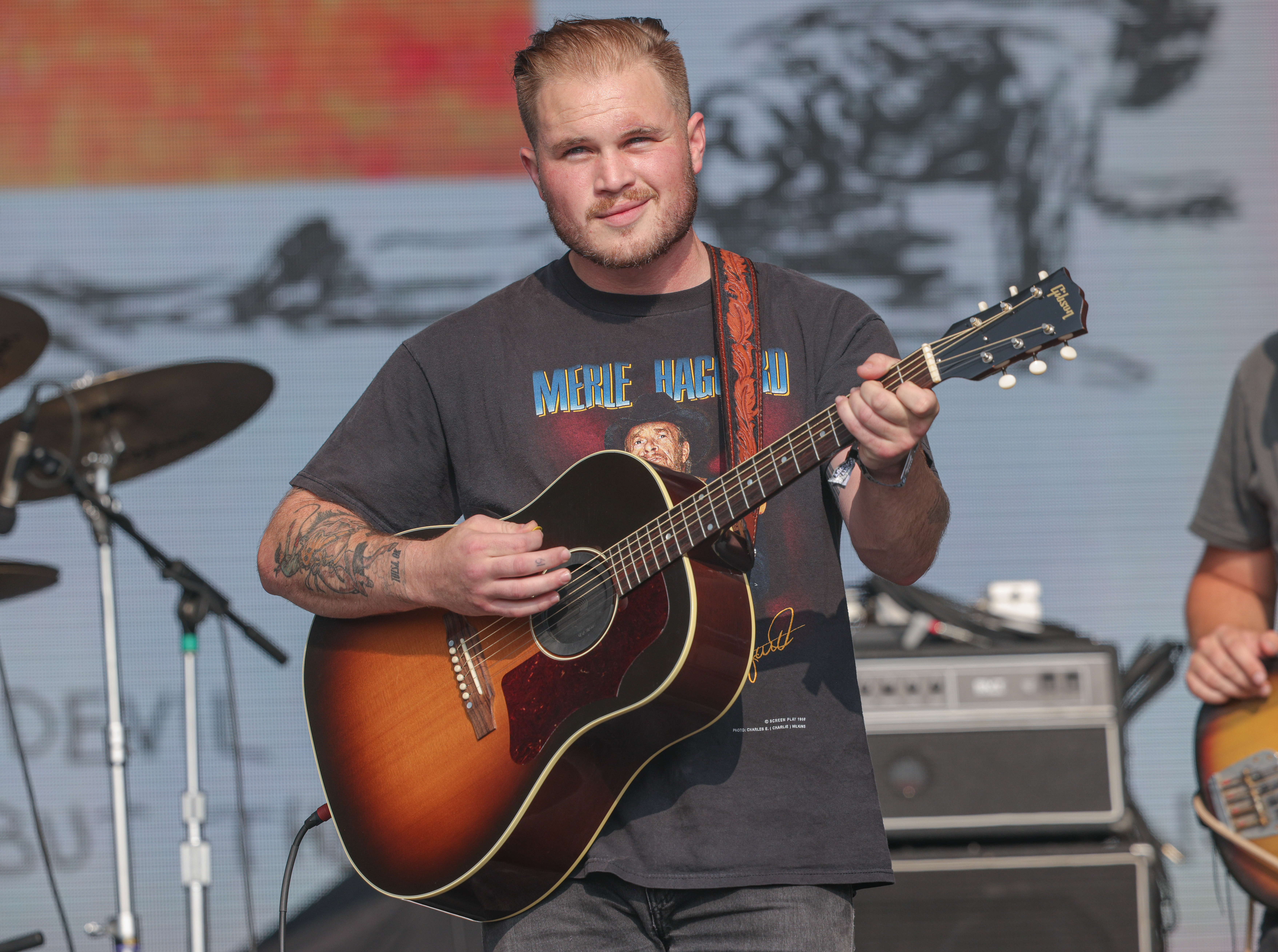 Zach Bryan performs during the Windy City Smokeout on August 5, 2022, in Chicago, Illinois. | Source: Getty Images