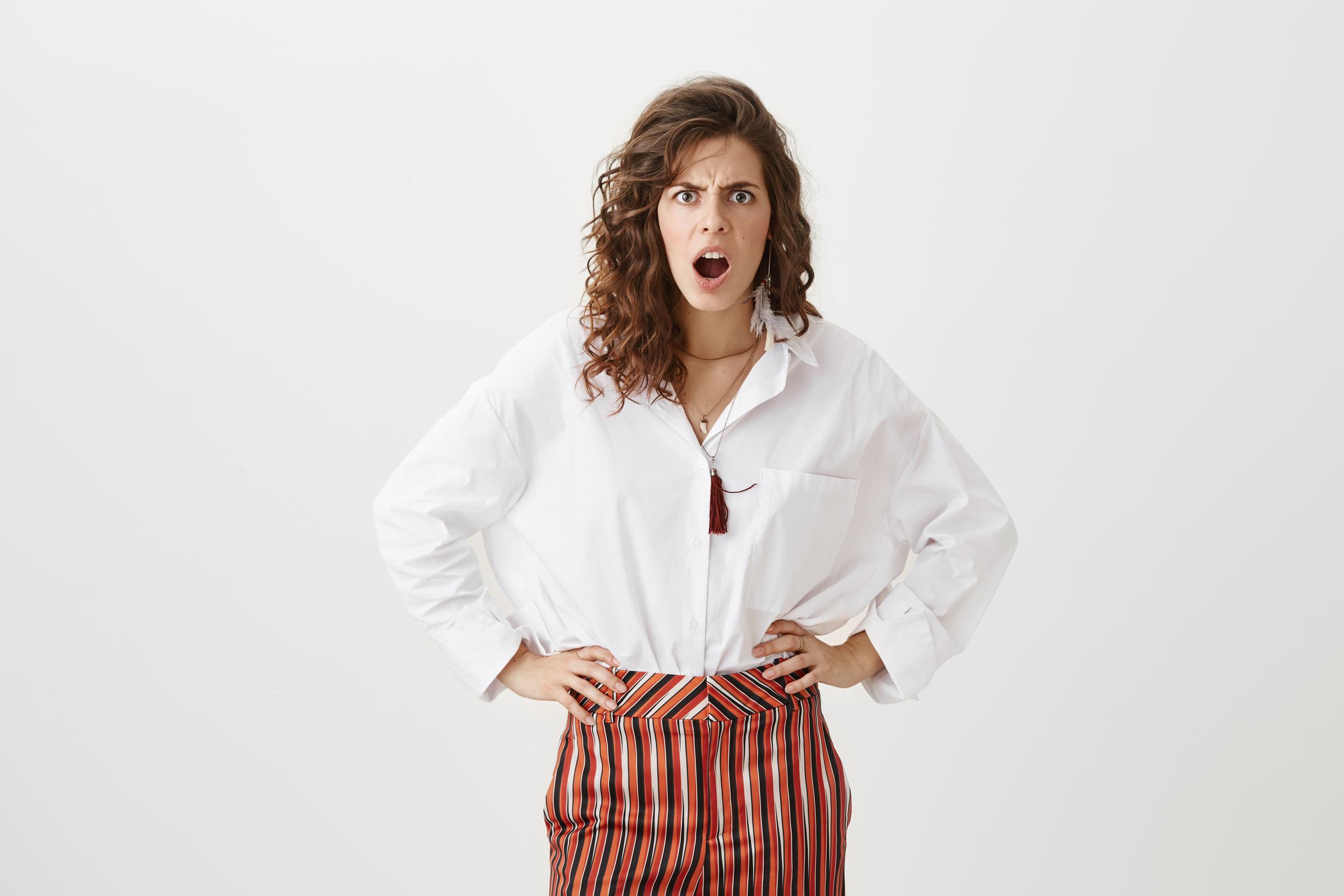 An angry woman | Source: Freepik