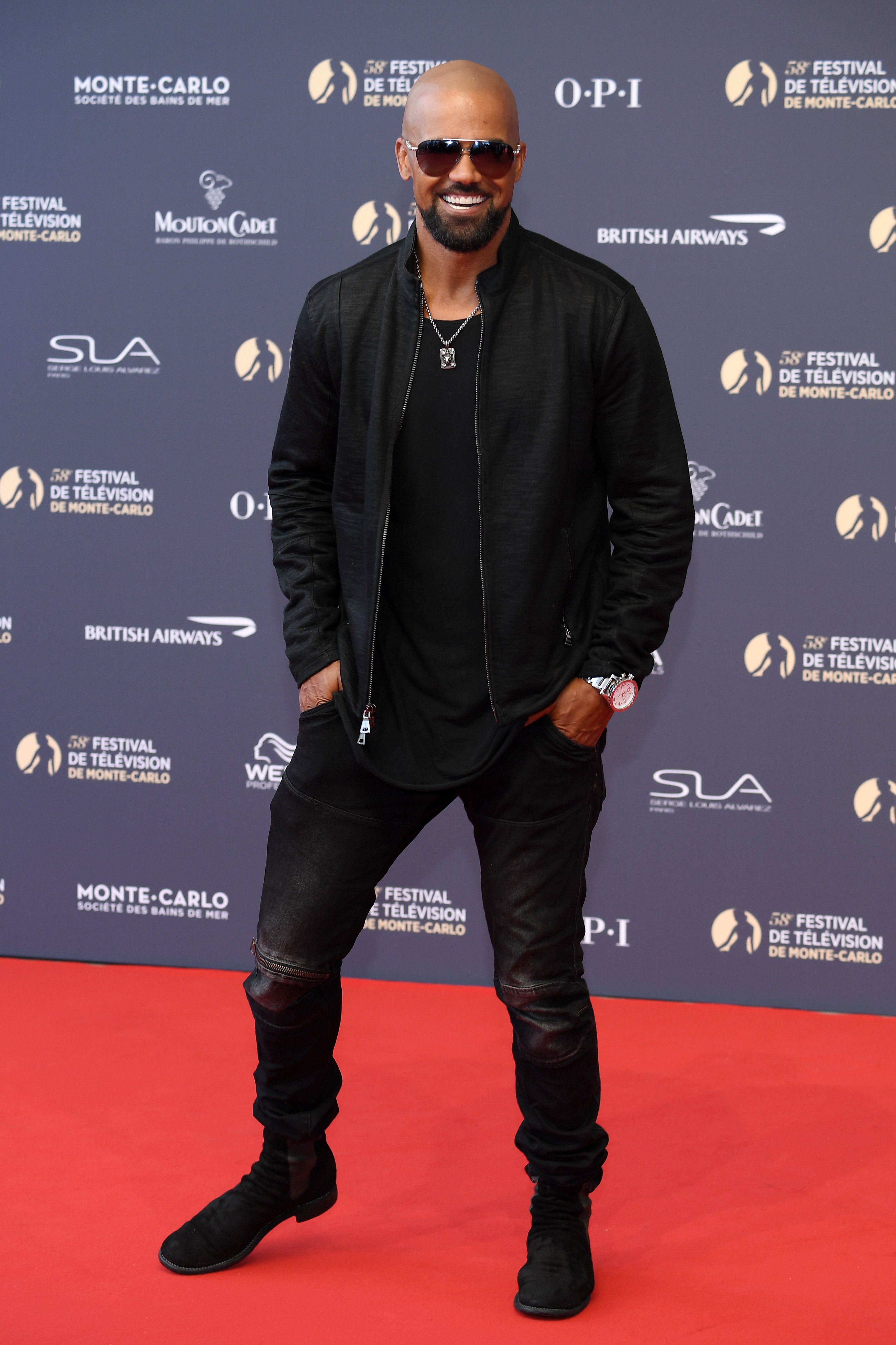 Shemar Moore on June 15, 2018 in Monte-Carlo, Monaco | Source: Getty Images