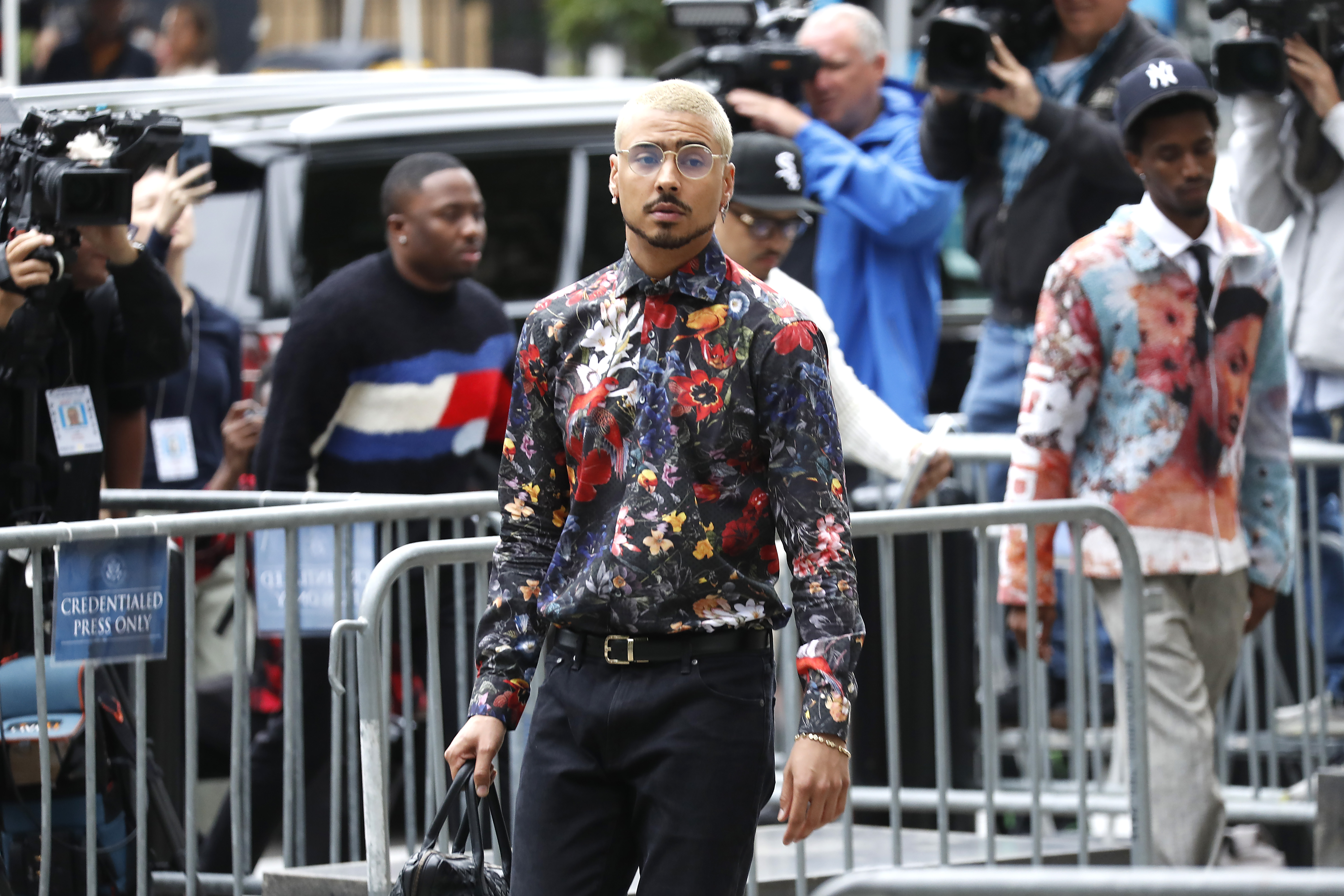 Quincy Brown arrives at the Manhattan Federal Court on June 27, 2025, in New York City. | Source: Getty Images