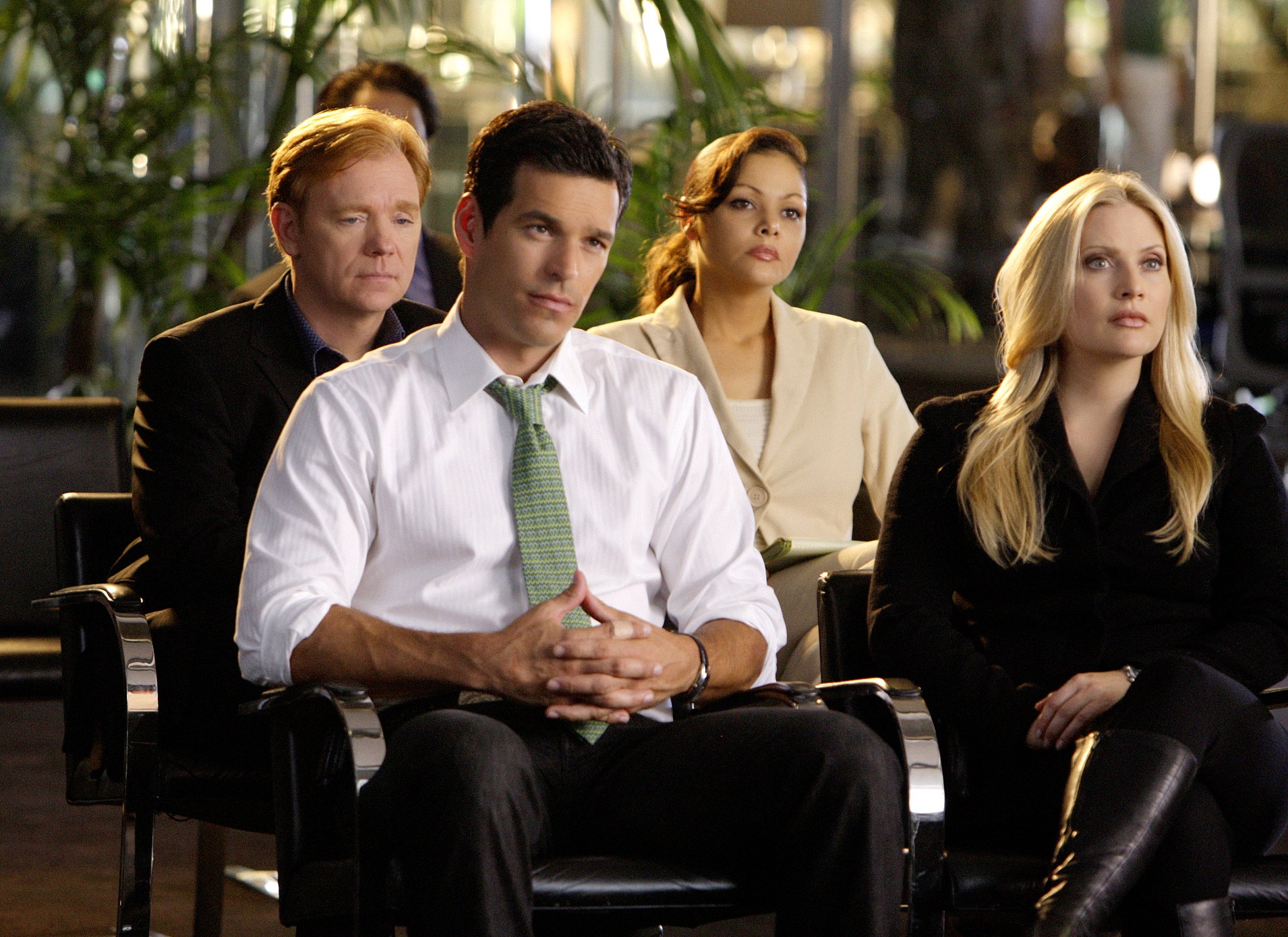 The Hollywood star as Eric Delko filming season eight of "CSI: Miami" in 2009. | Source: Getty Images