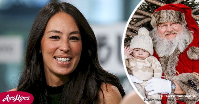  'All my dreams have come true': Joanna Gaines finally shares festive photo of newborn son