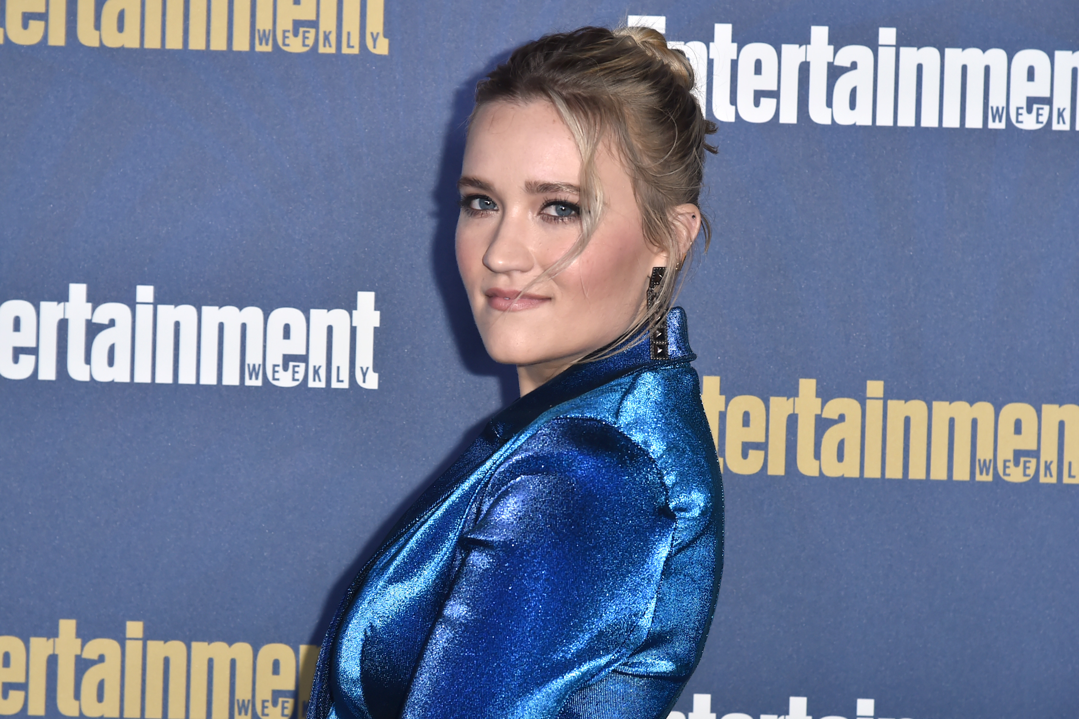 Emily Osment poses at Entertainment Weekly Honors Screen Actors Guild Awards Nominees Presented In Partnership With SAG Awards at Chateau Marmont on January 18, 2020, in Los Angeles, California | Source: Getty Images