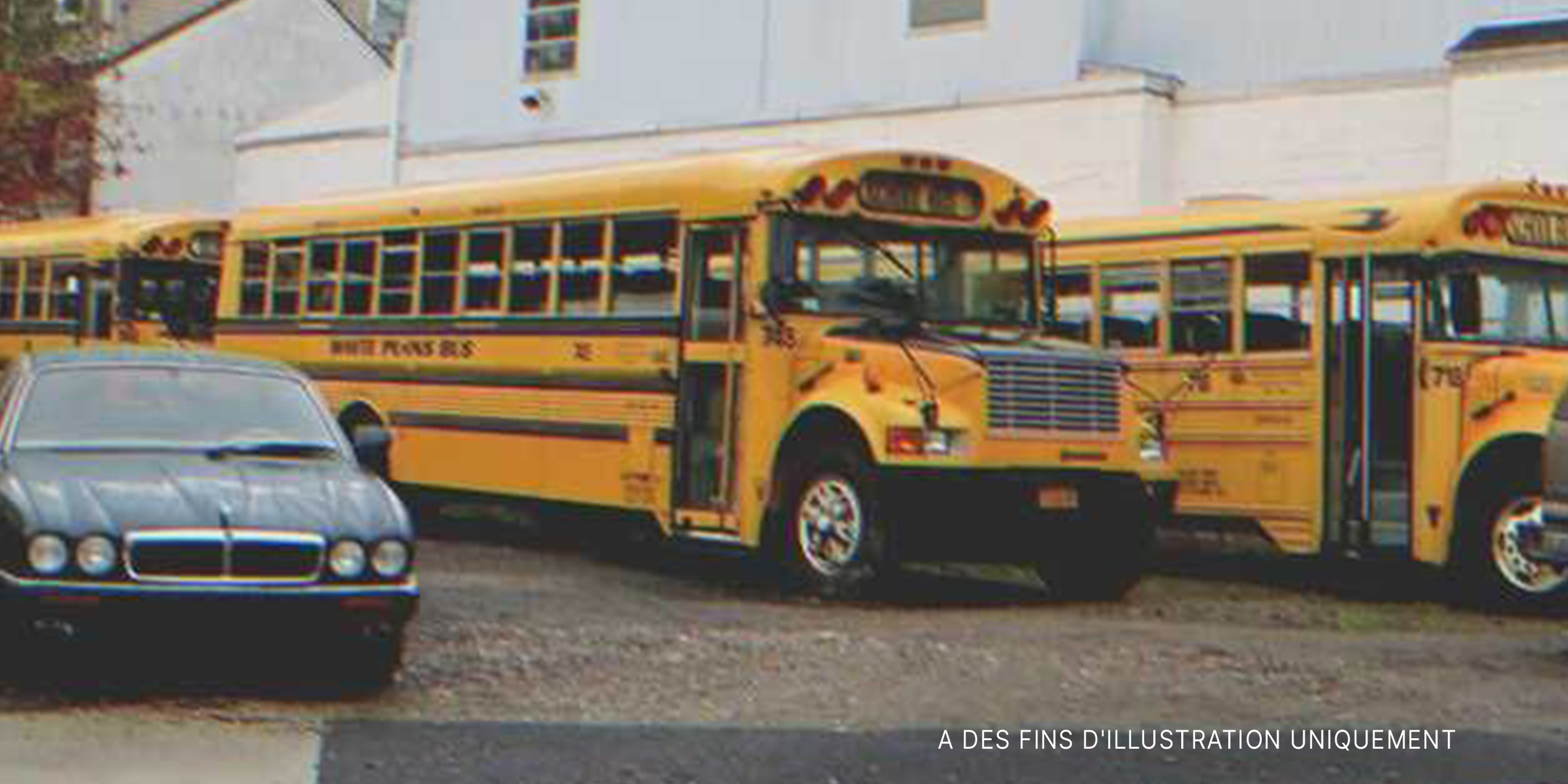 Des bus scolaires | Source : Flickr / ThoseGuys119