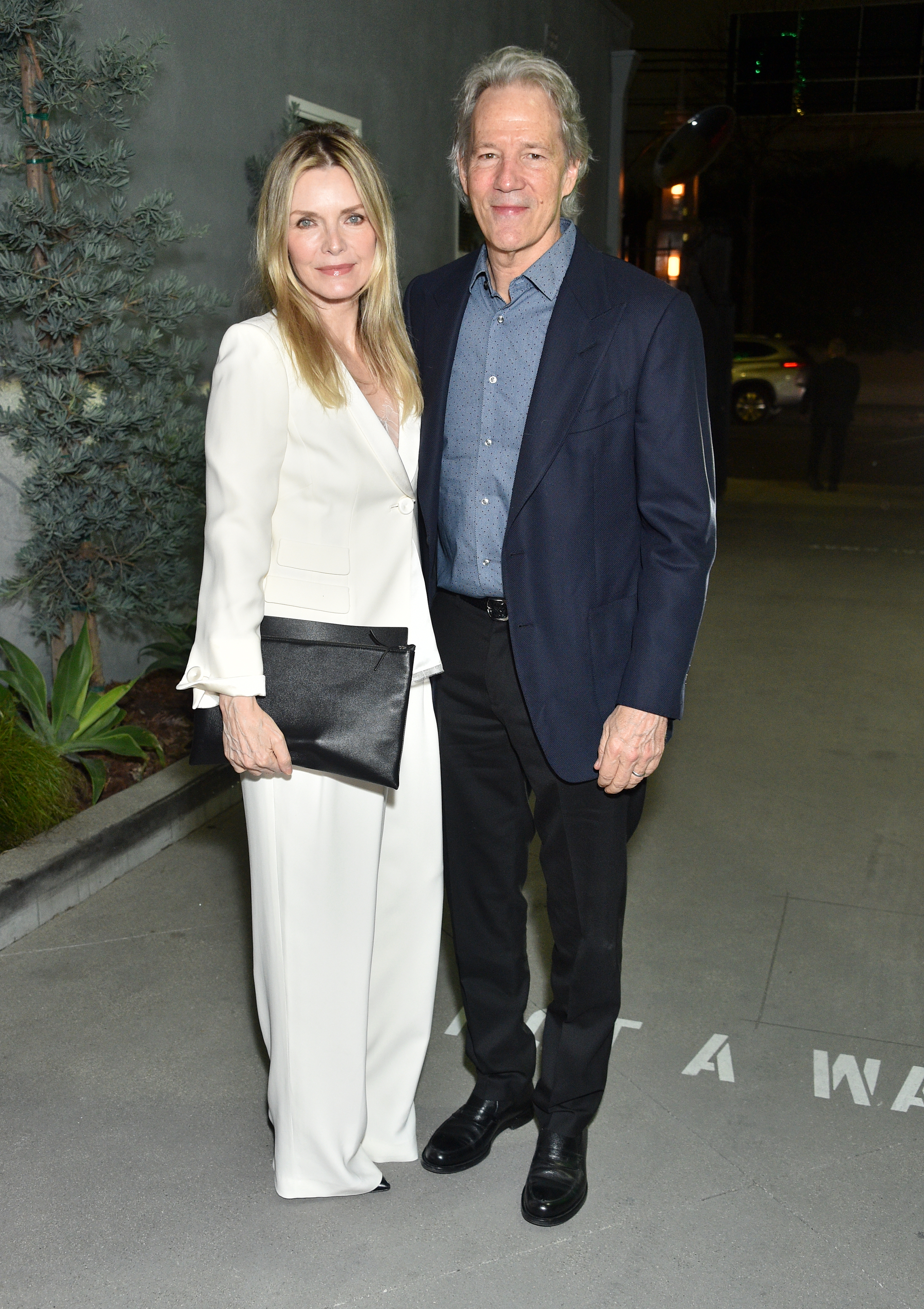 Michelle Pfeiffer and David E. Kelley at the 33rd Annual Environmental Media Association (EMA) Awards Gala in Los Angeles, California on January 27, 2024 | Source: Getty Images