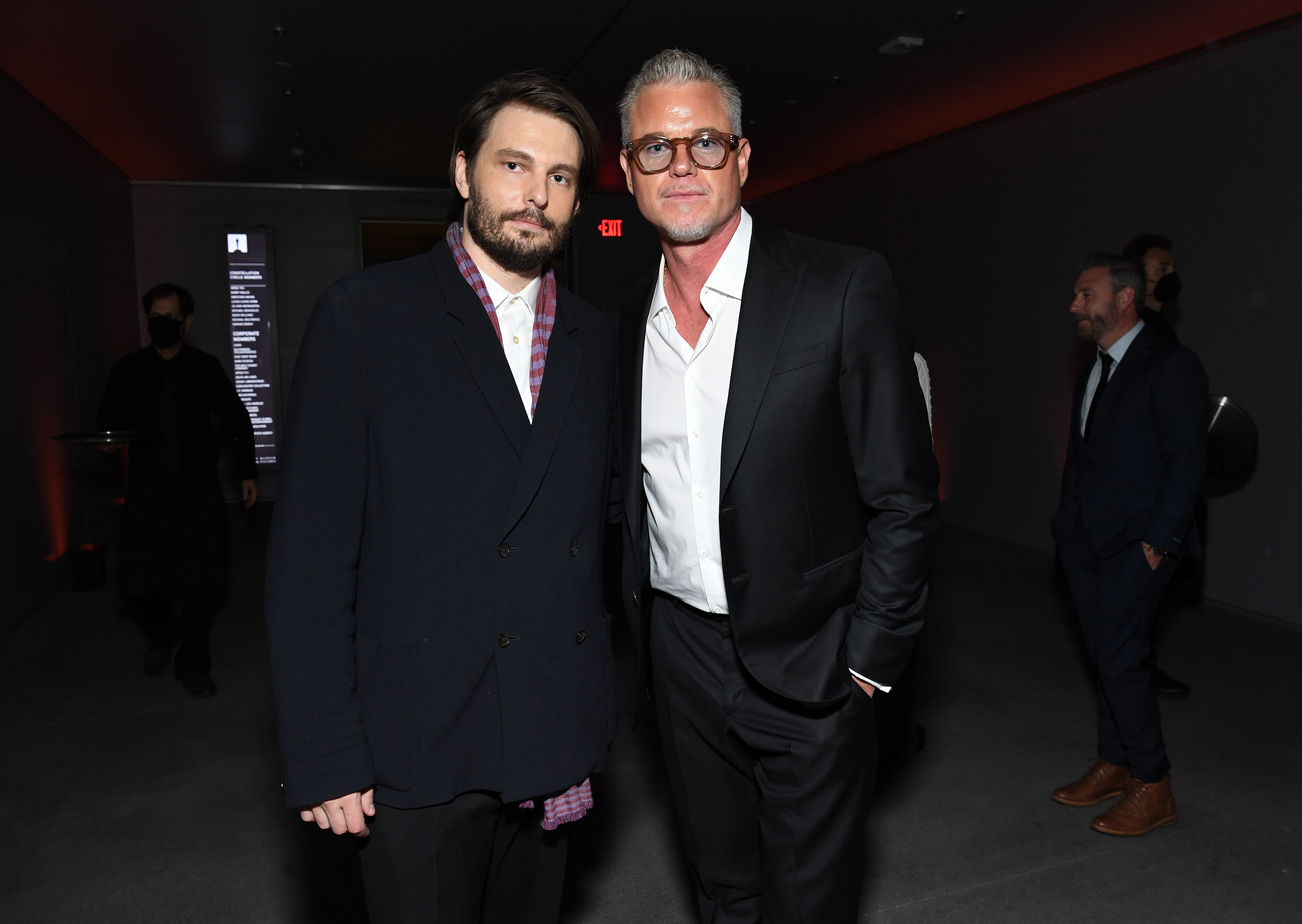 Sam Levinson and Eric Dane at the HBO Max "Euphoria" FYC in Los Angeles, California on April 20, 2022. | Source: Getty Images