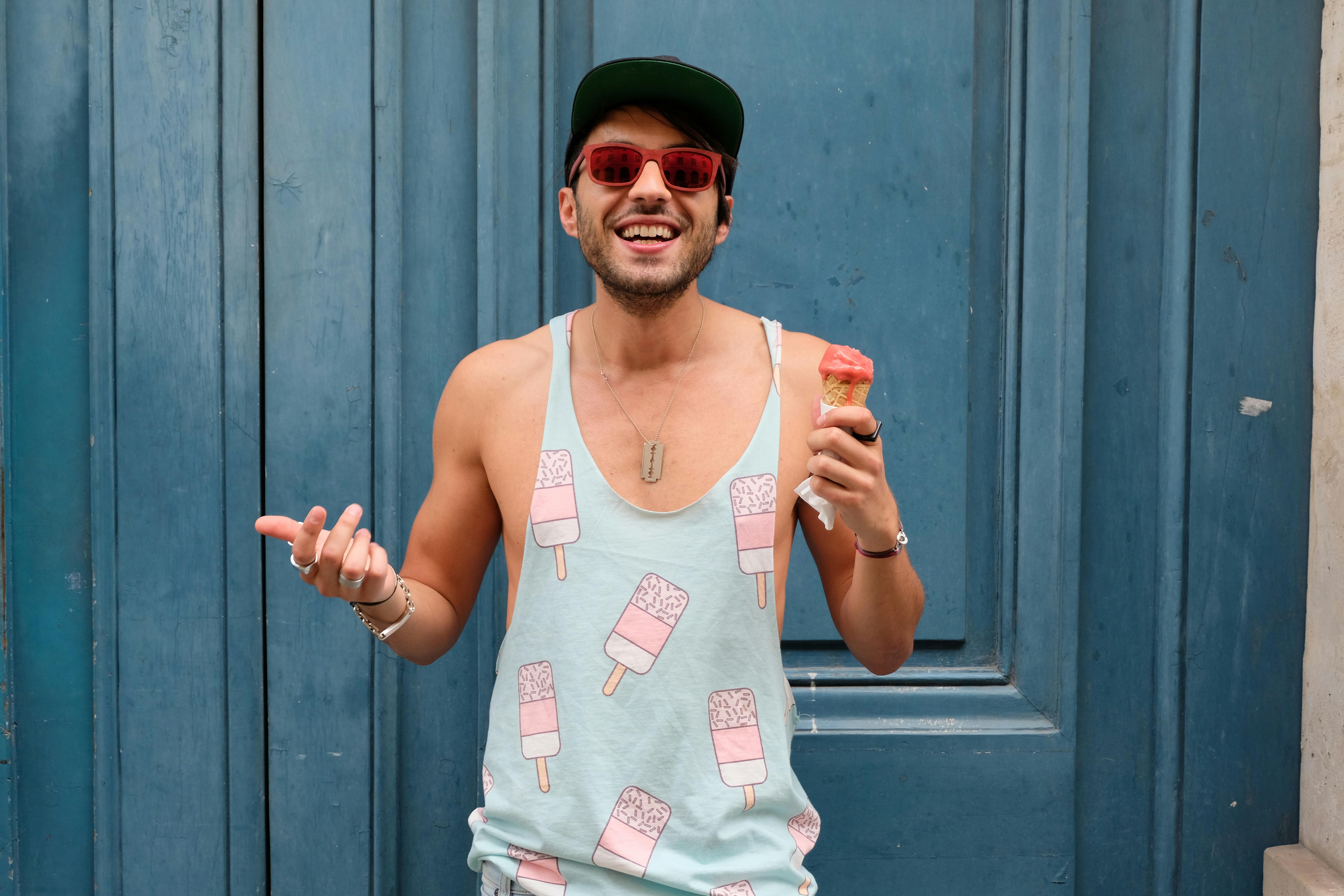 Happy man in summer outfit | Source: Pexels