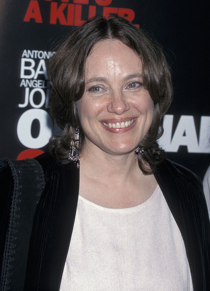 Marcheline Bertrand bei der "Original Sin"-Premiere in LA, 2001 | Quelle: Getty Images