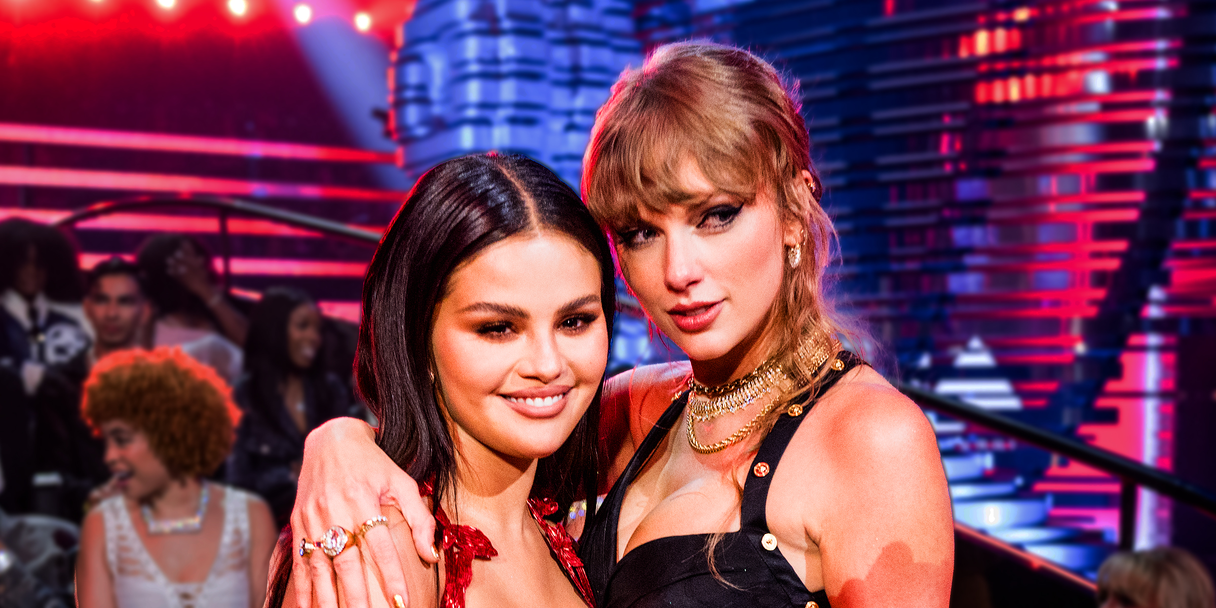 Selena Gomez and Taylor Swift | Source: Getty Images