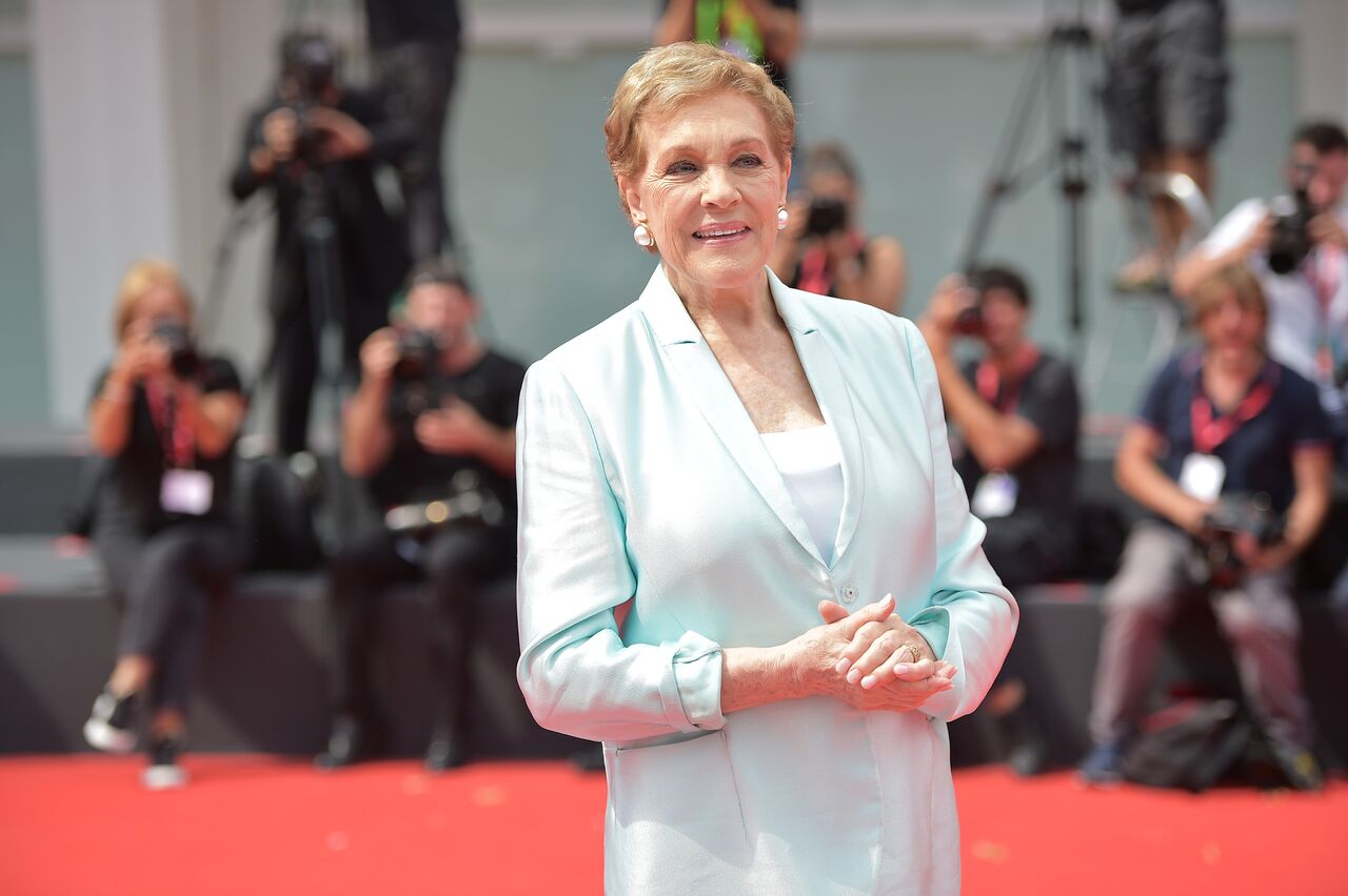  Julie Andrews arrives to be awarded the Golden Lion for Lifetime Achievement during the 76th Venice Film Festival. | Source: Getty Images