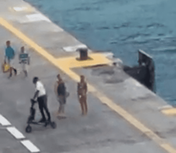 Couple misses the Freedom of the Seas Cruise Ship | Photo: Facebook/Cruceros Puerto Rico