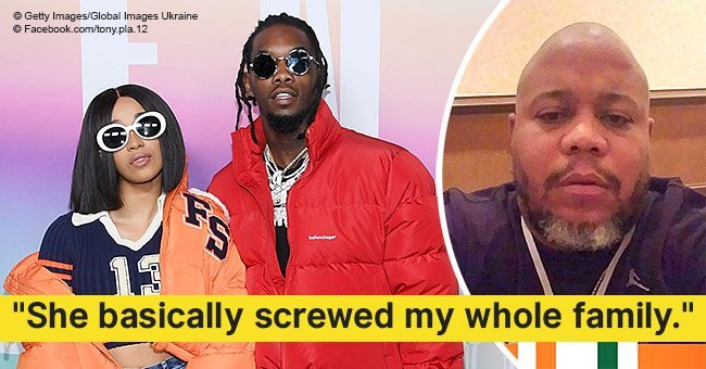 Offset's father breaks silence & slams Cardi B for allegedly bringing devastation to their family