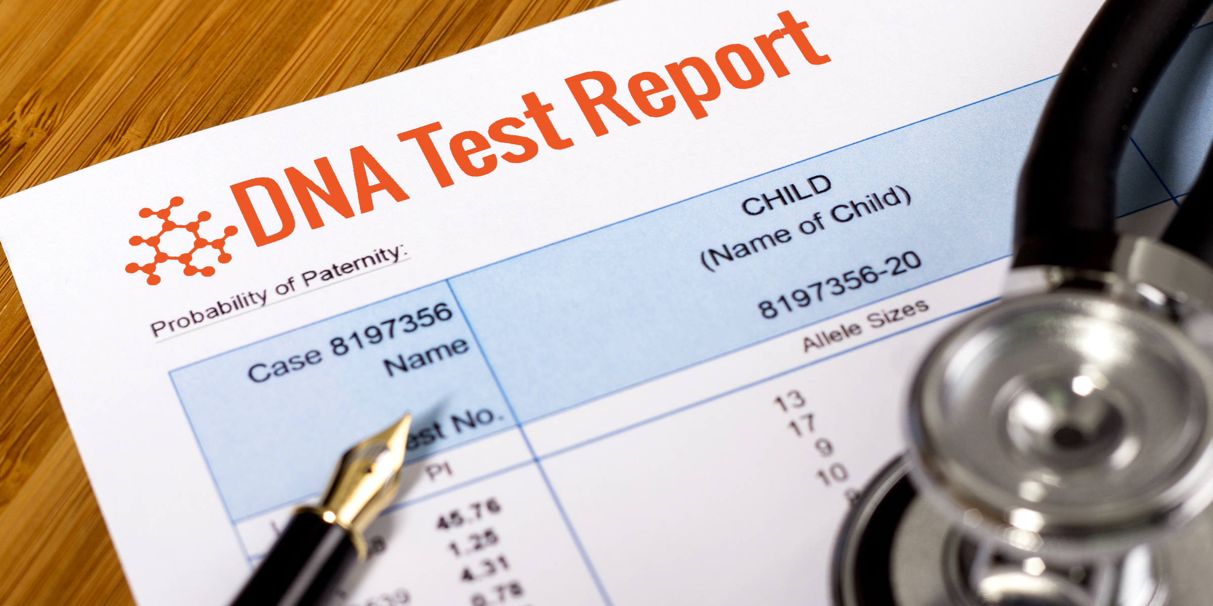 Informe de una prueba de ADN. | Foto: Shutterstock