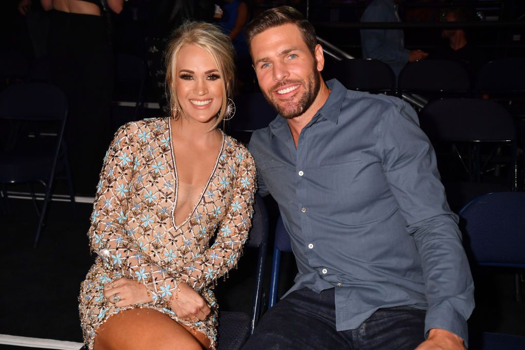 Carrie Underwood and Mike Fisher at the CMT Music Awards at Bridgestone Arena on June 05, 2019, in Nashville, Tennessee | Photo: Jeff Kravitz/FilmMagic/Getty Images
