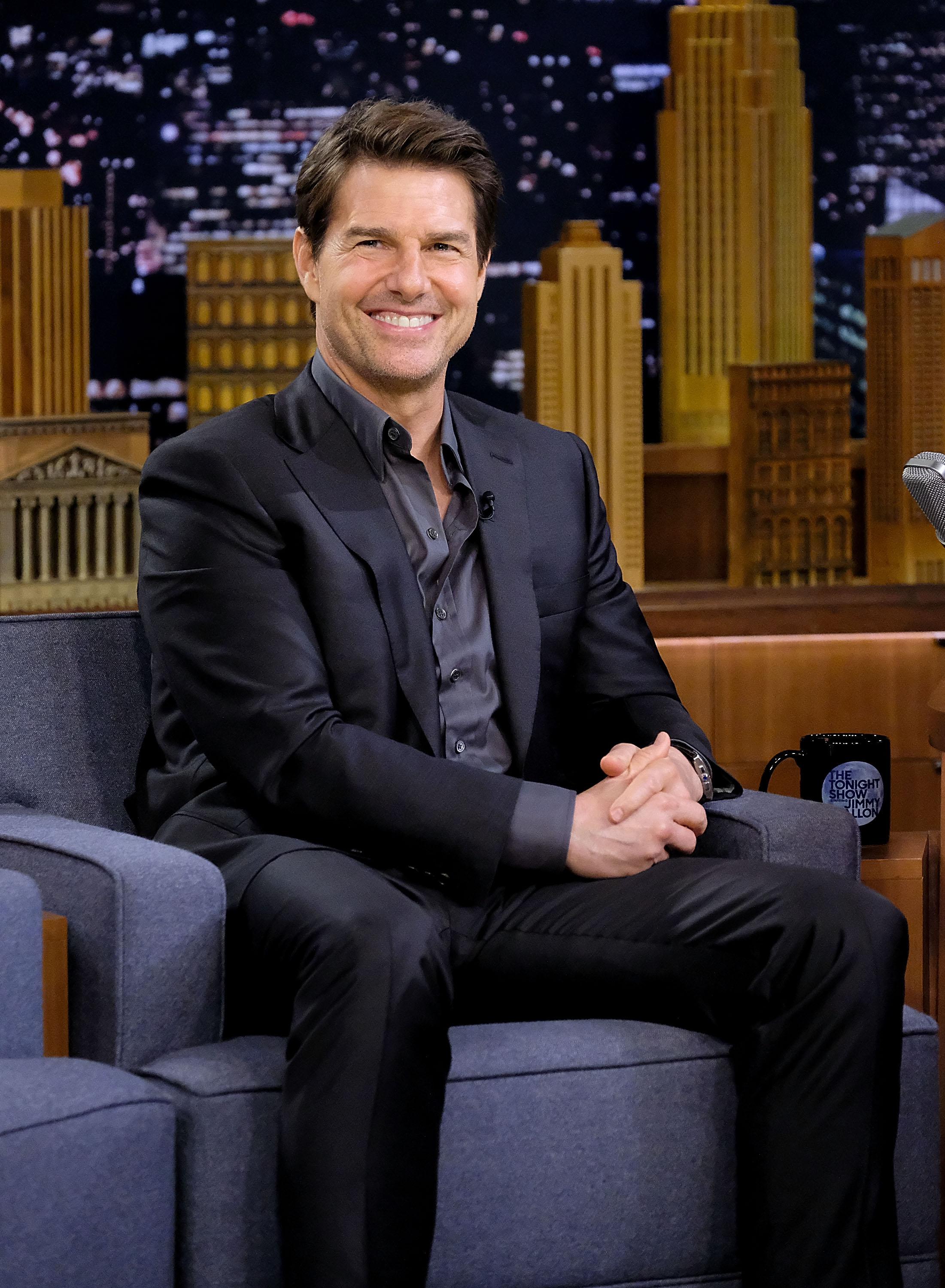 Tom Cruise made a memorable appearance on "The Tonight Show Starring Jimmy Fallon" at Rockefeller Center on July 23, 2018, in New York City. | Source: Getty Images