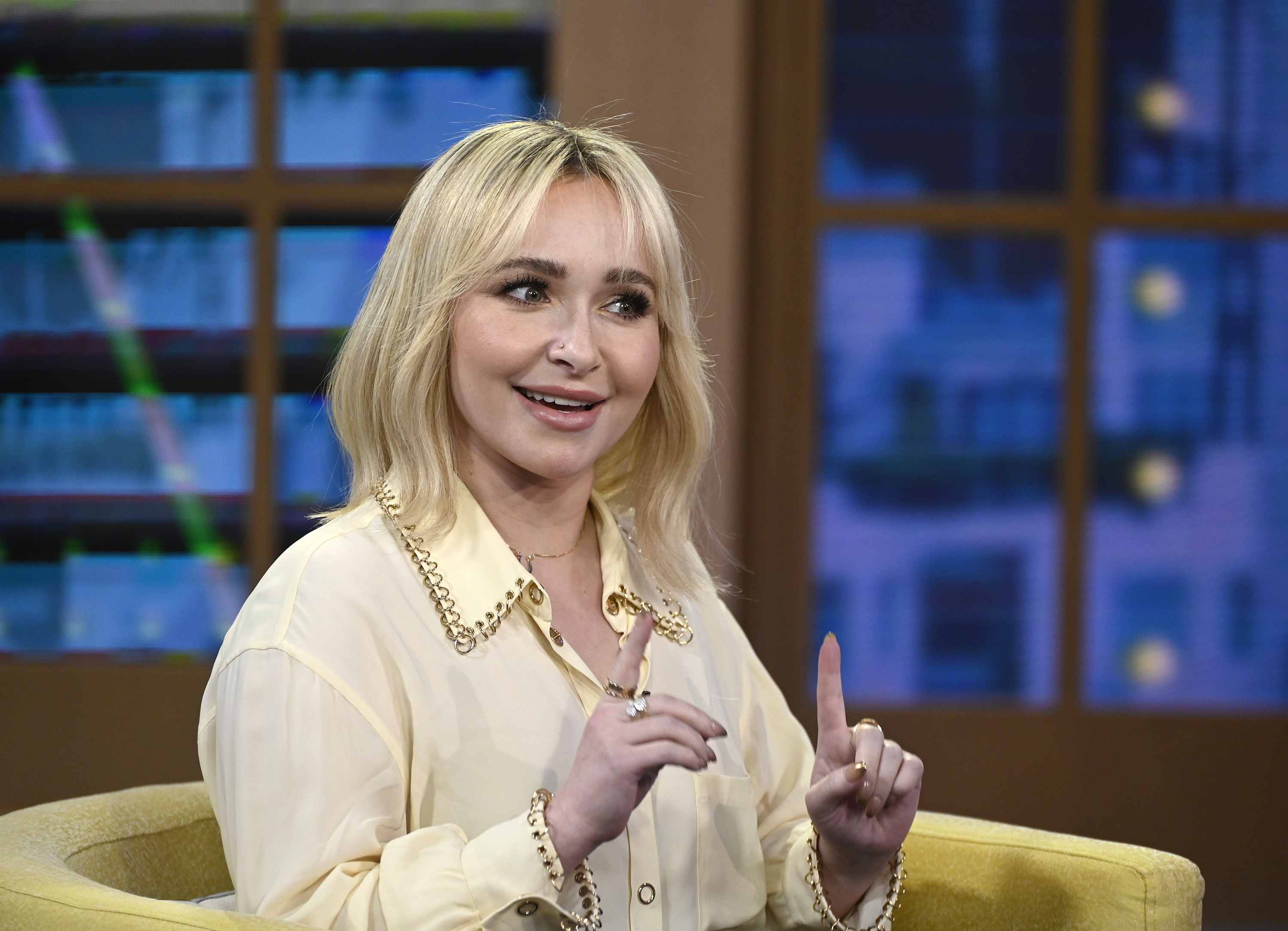 Hayden Panettiere appears on "Good Morning America" on March 6, 2023 | Source: Getty Images