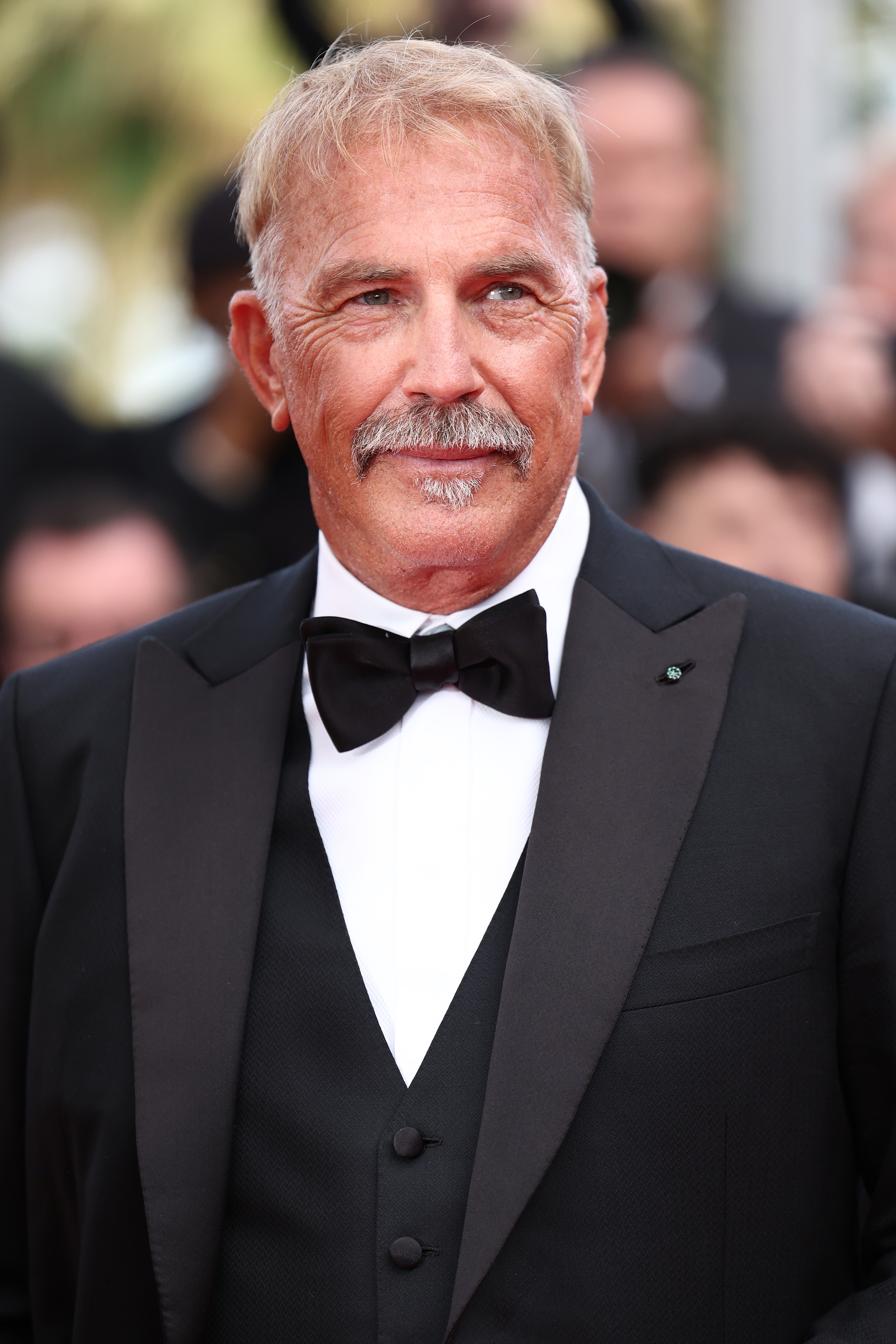 Kevin Costner attends the "Horizon: An American Saga" red carpet event at the 77th annual Cannes Film Festival on May 19, 2024, in Cannes, France. | Source: Getty Images