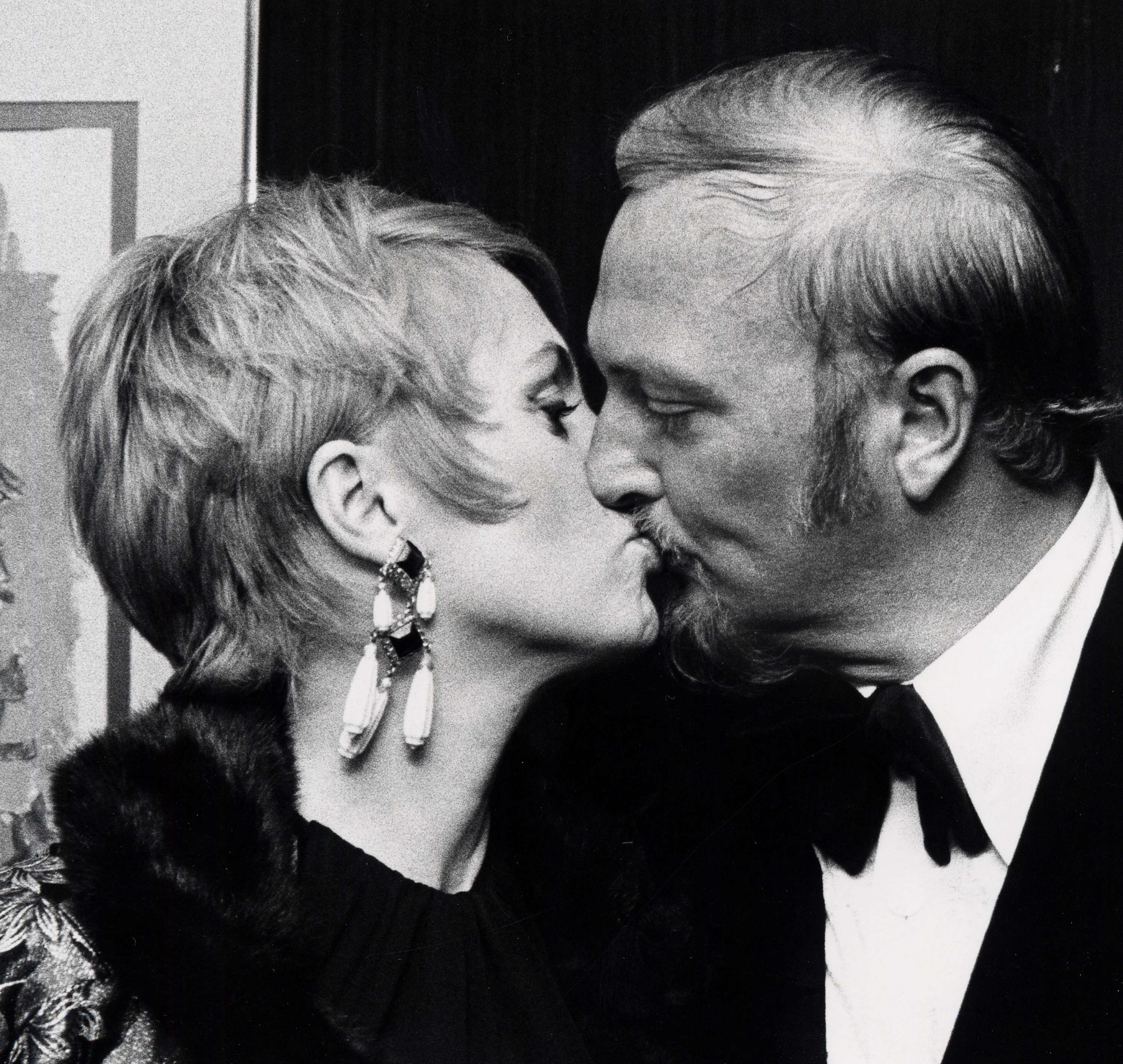 Shirley Jones and Jack Cassidy during "A Musical Tribute to Stephen Sondheim" at Shubert Theater in New York City | Source: Getty Images