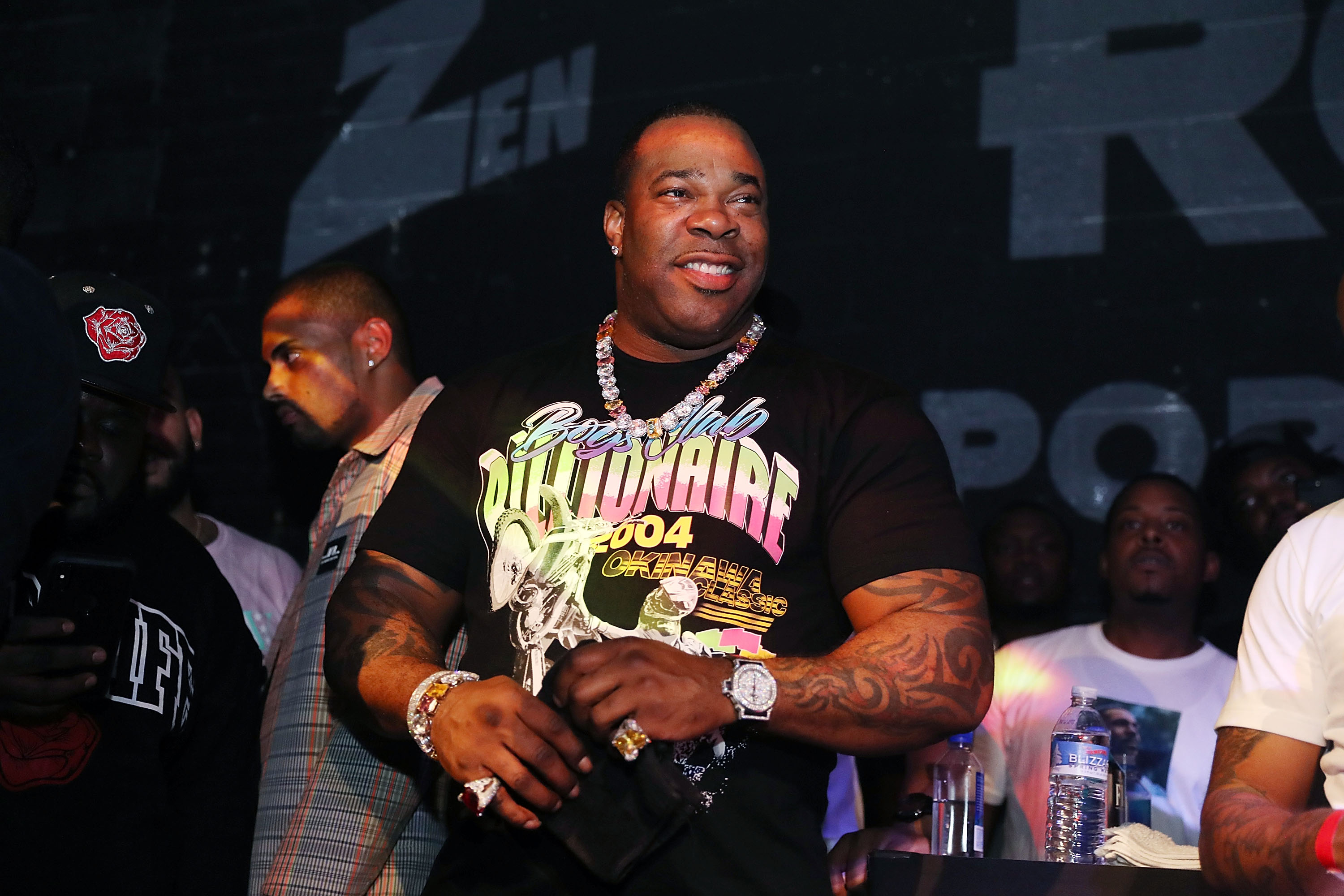 Busta Rhymes attends Rick Ross' "Port Of Miami 2" Album Release celebration at Villain on August 8, 2019, in New York City. | Source: Getty Images