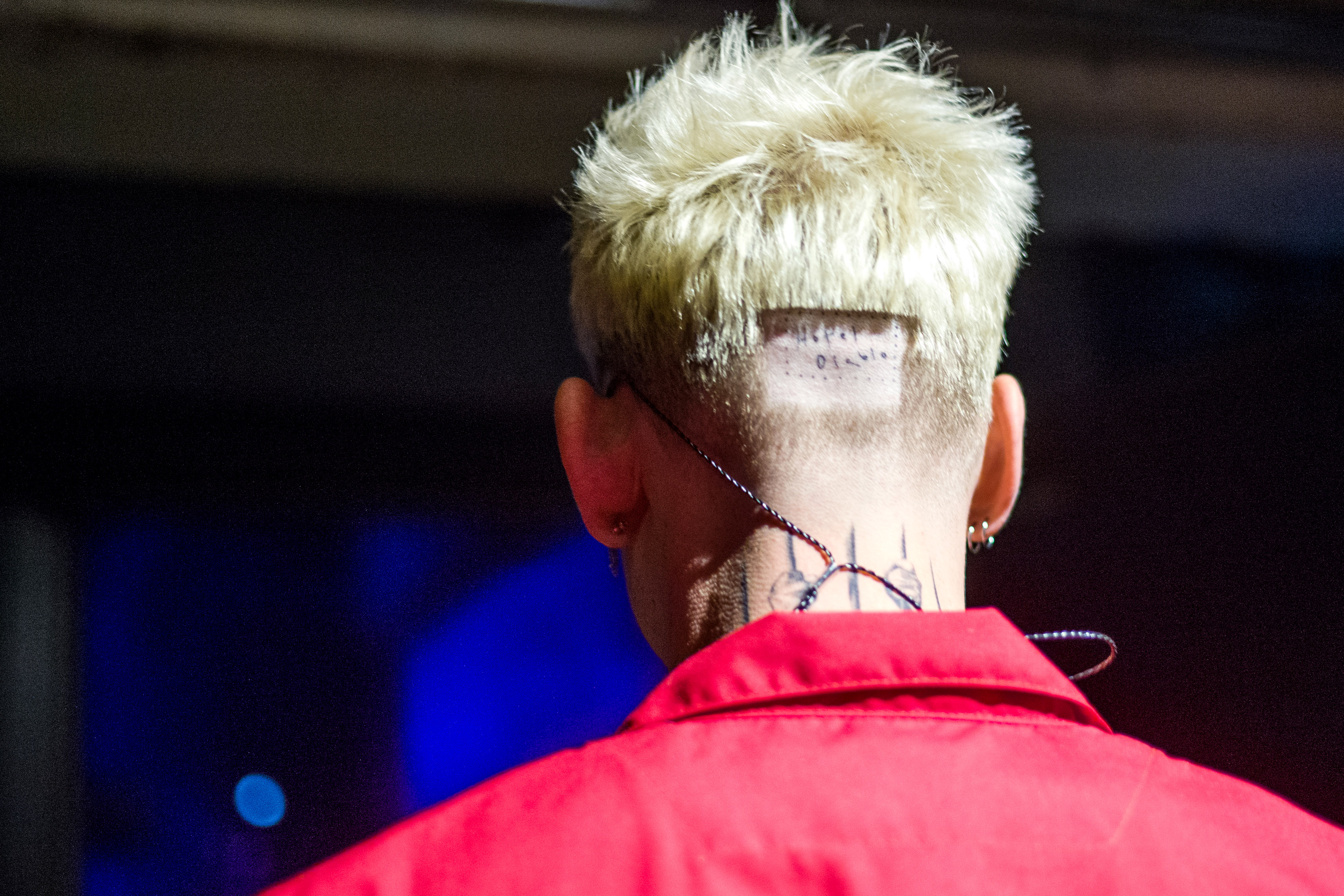 Machine Gun Kelly pictured at PlayStation Theater on June 8, 2019 | Source: Getty Images