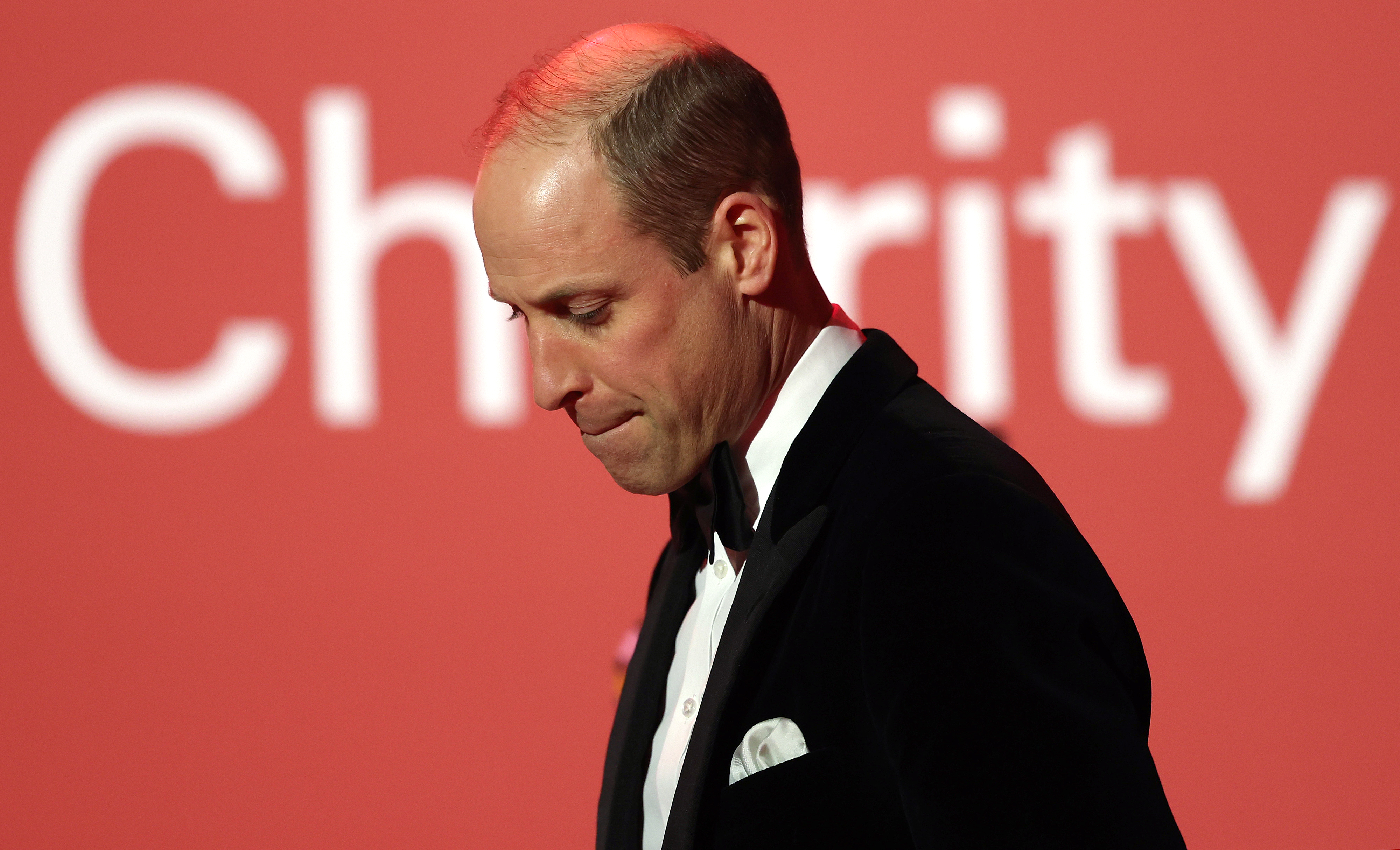 Prince William at the London's Air Ambulance Charity Gala Dinner in London, England on February 7, 2024 | Source: Getty Images
